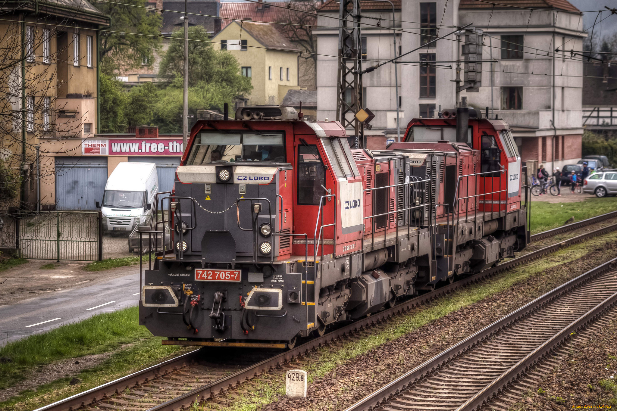 техника, локомотивы, железная, дорога, локомотив, состав