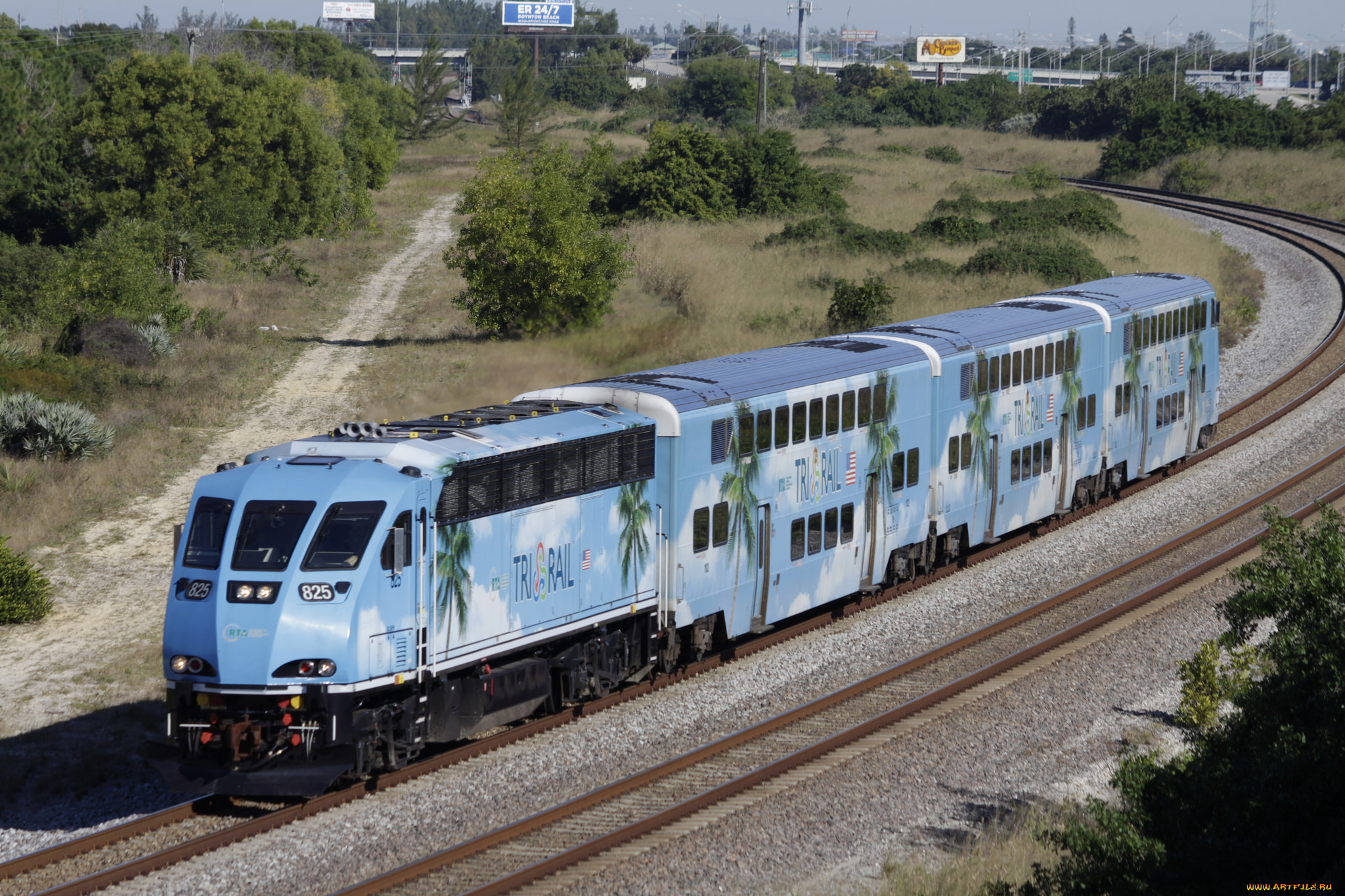 техника, поезда, железная, дорога, локомотив, состав