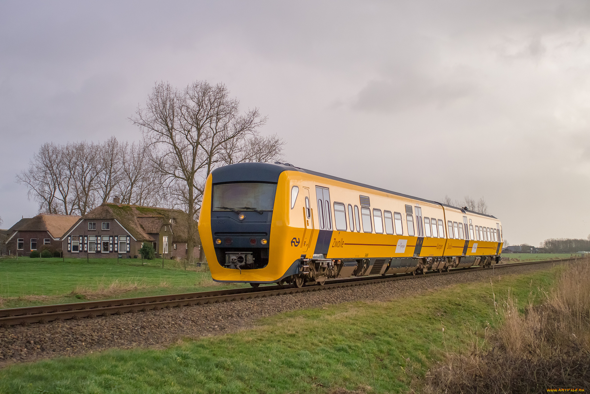 техника, поезда, железная, дорога, локомотив, состав