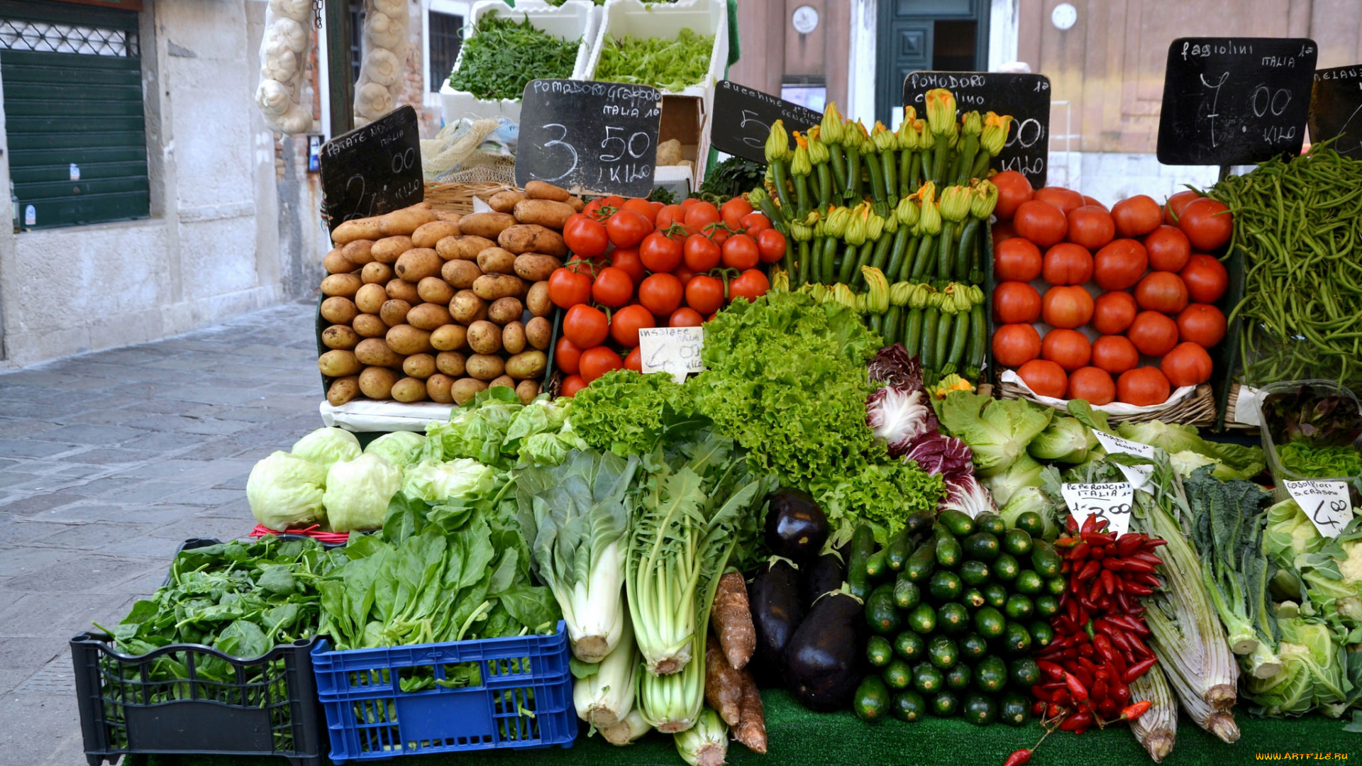 еда, овощи, прилавок