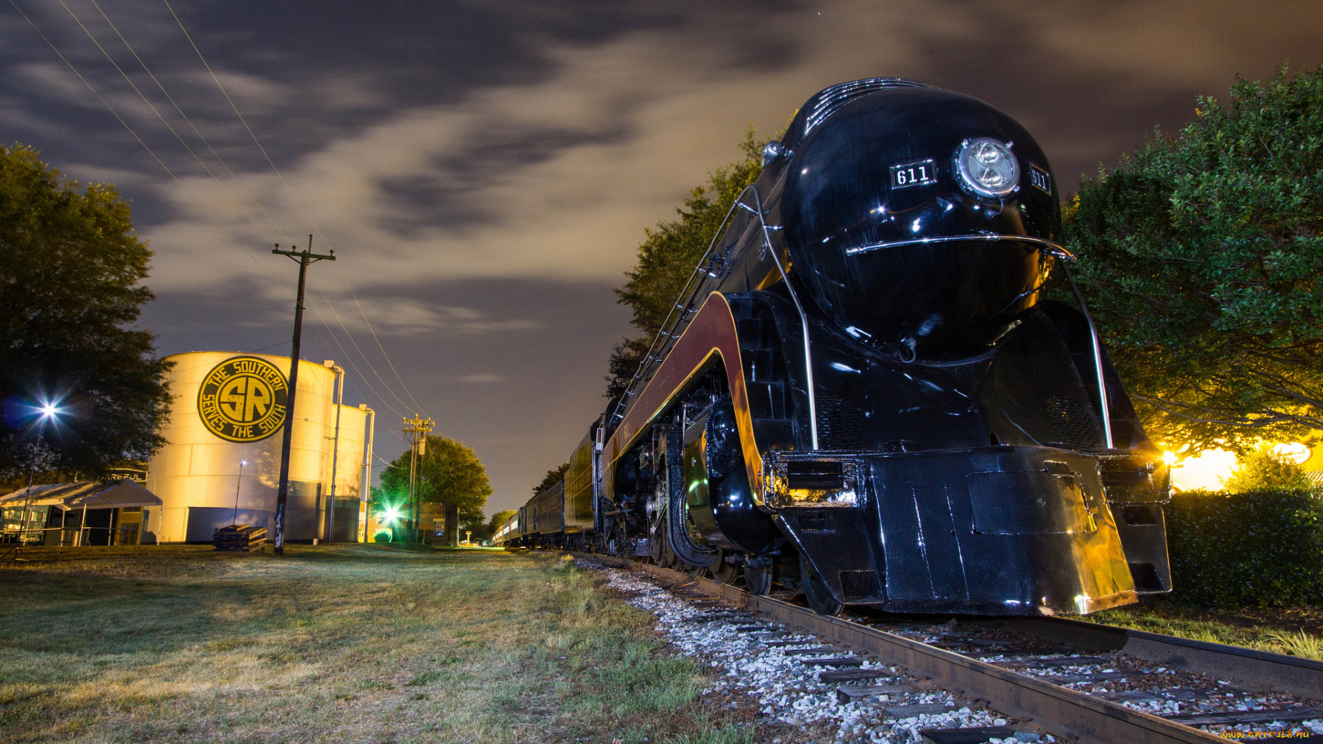 техника, паровозы, дорога, железная, паровоз, рельсы