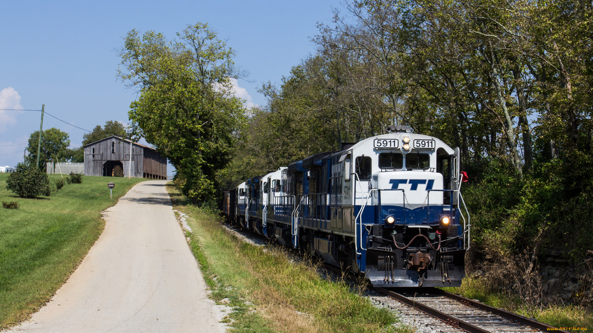 техника, поезда, рельсы, дорога, железная, состав, локомотив