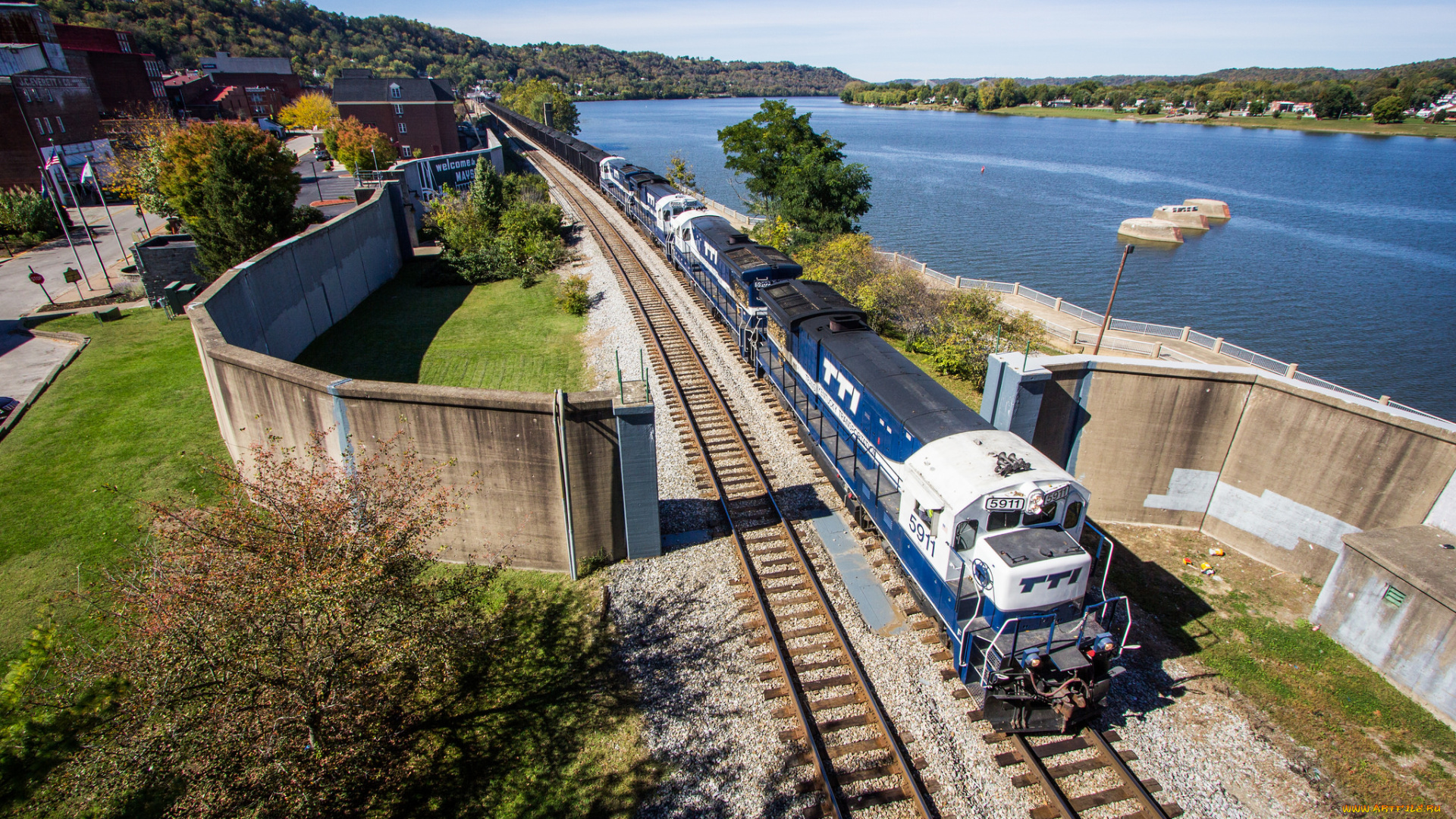 техника, поезда, рельсы, дорога, железная, состав, локомотив