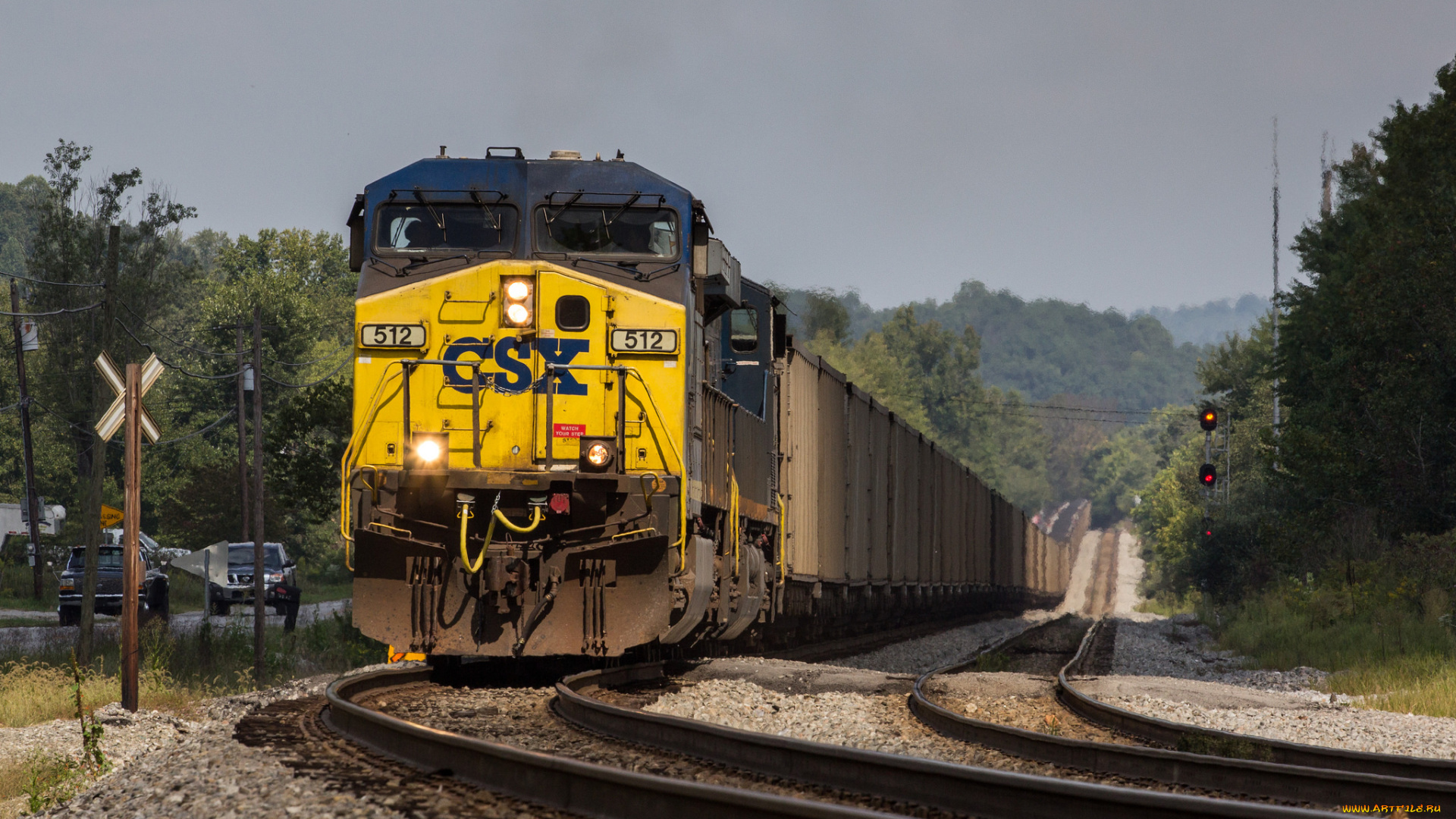 техника, поезда, состав, локомотив, дорога, рельсы, железная