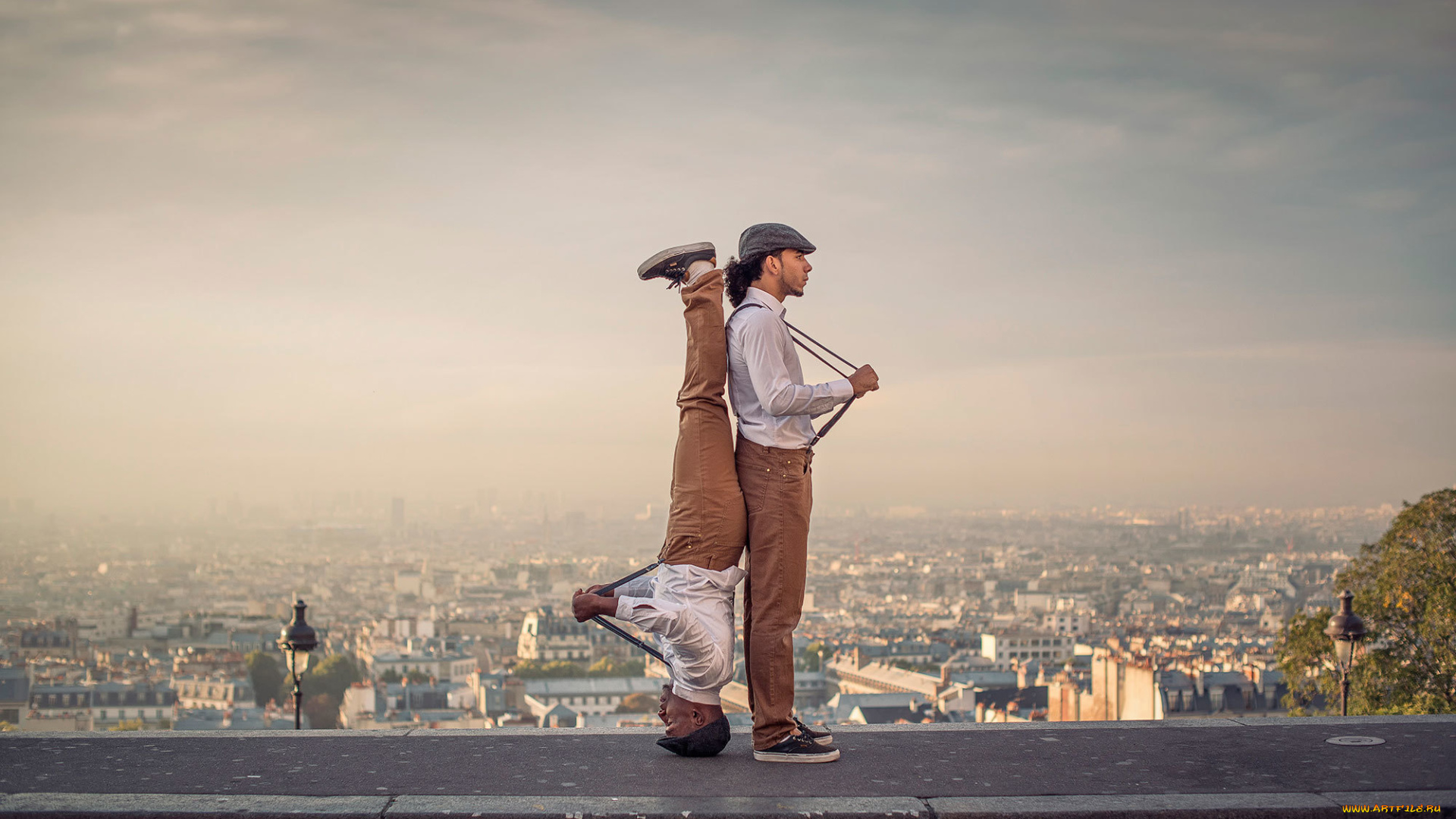 юмор, и, приколы, город, фон, танцор, french, wingz