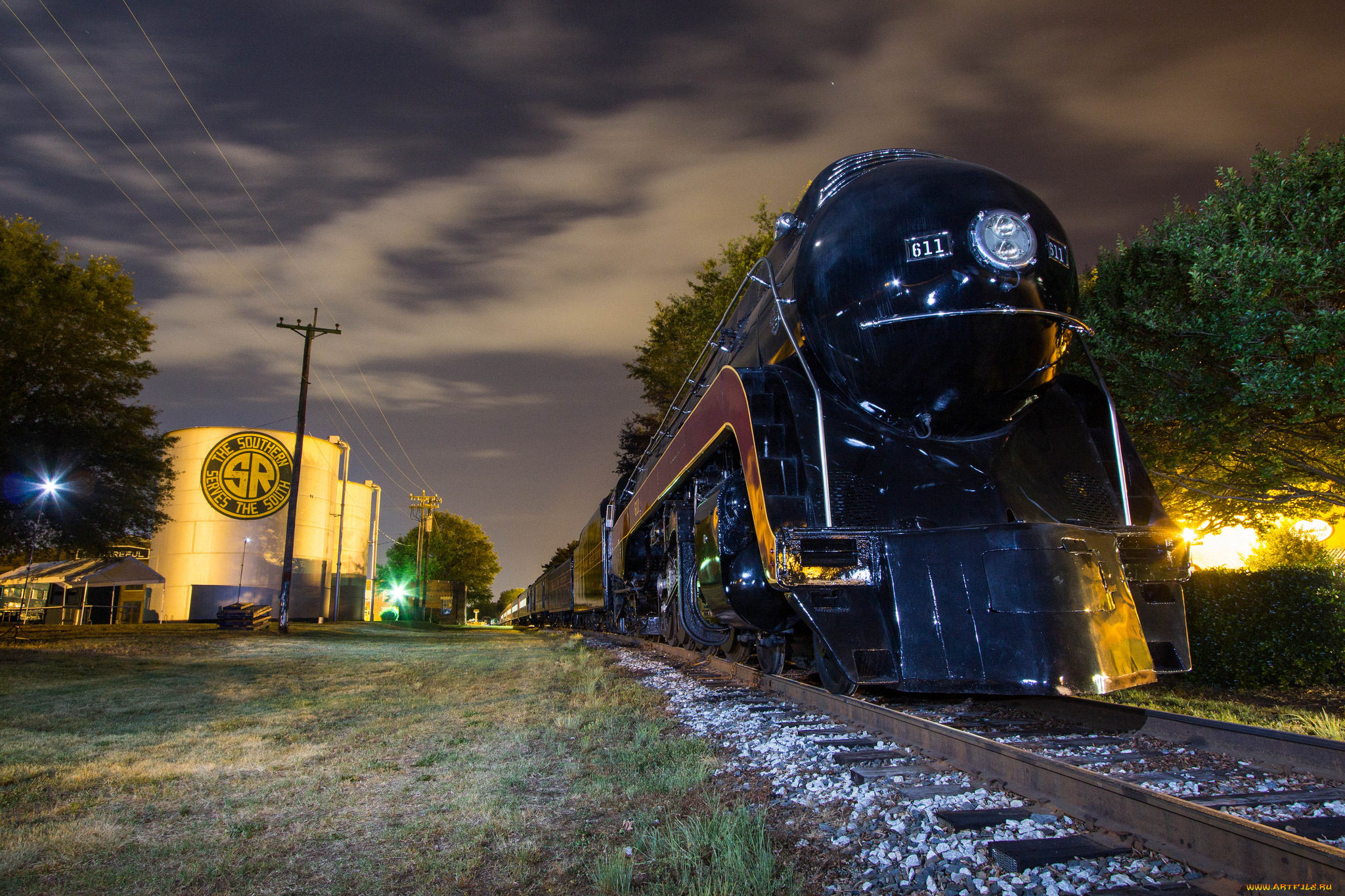 техника, паровозы, дорога, железная, паровоз, рельсы