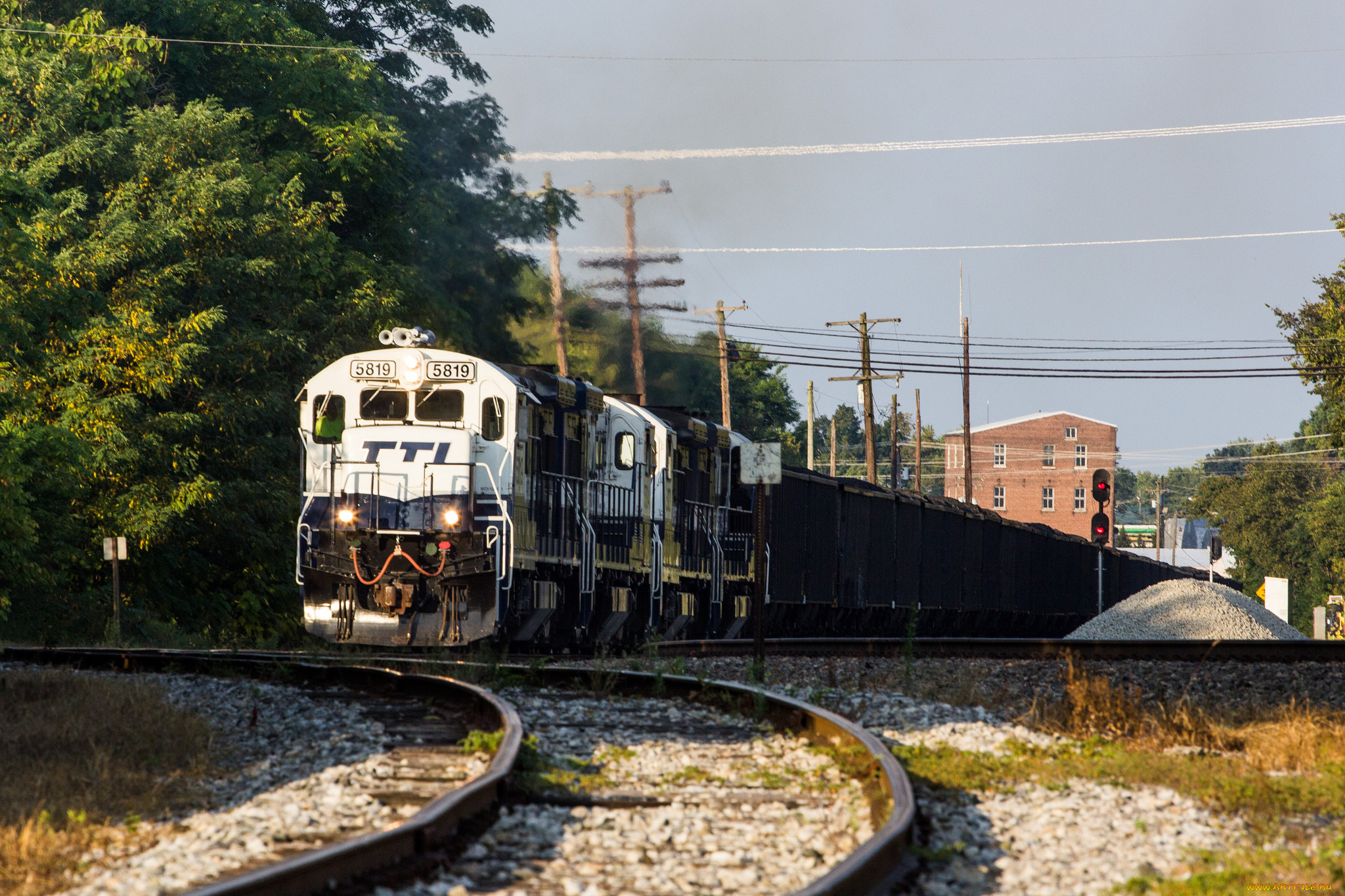 техника, поезда, дорога, рельсы, железная, состав, локомотив