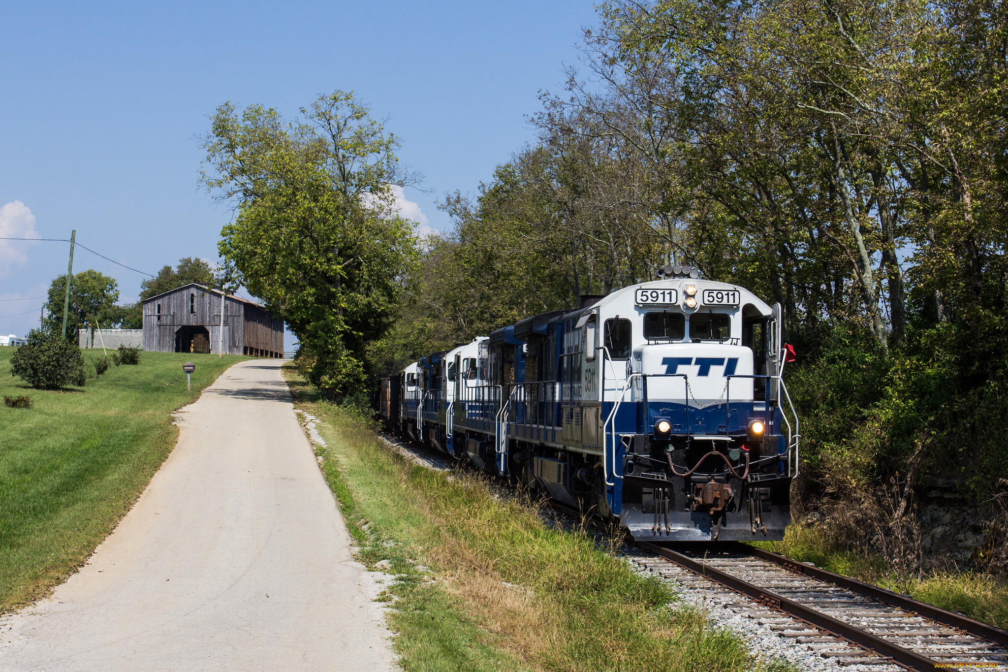 техника, поезда, рельсы, дорога, железная, состав, локомотив