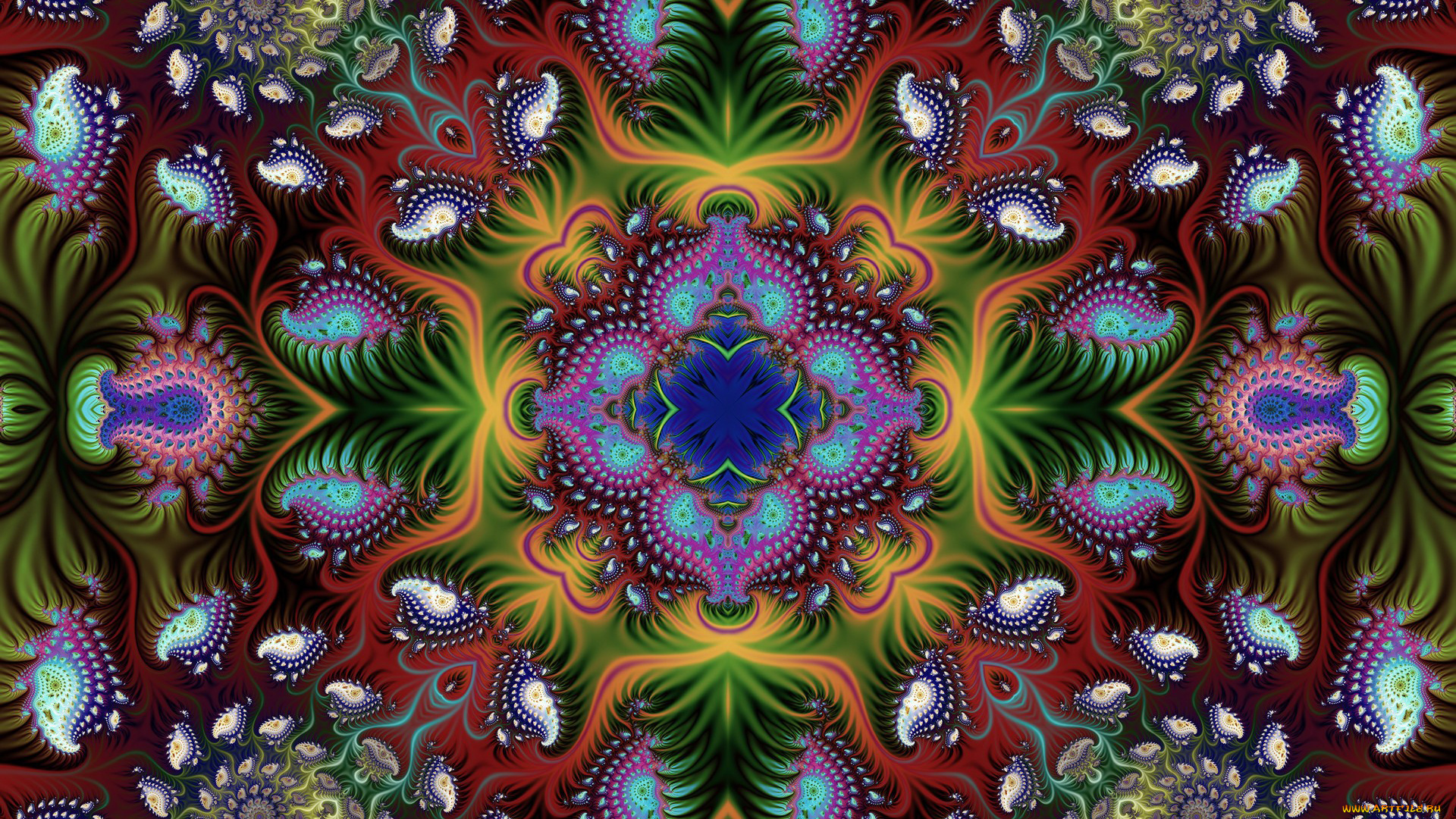 colorful, 3д, графика, фракталы, , fractal, 3д, графика, текстура