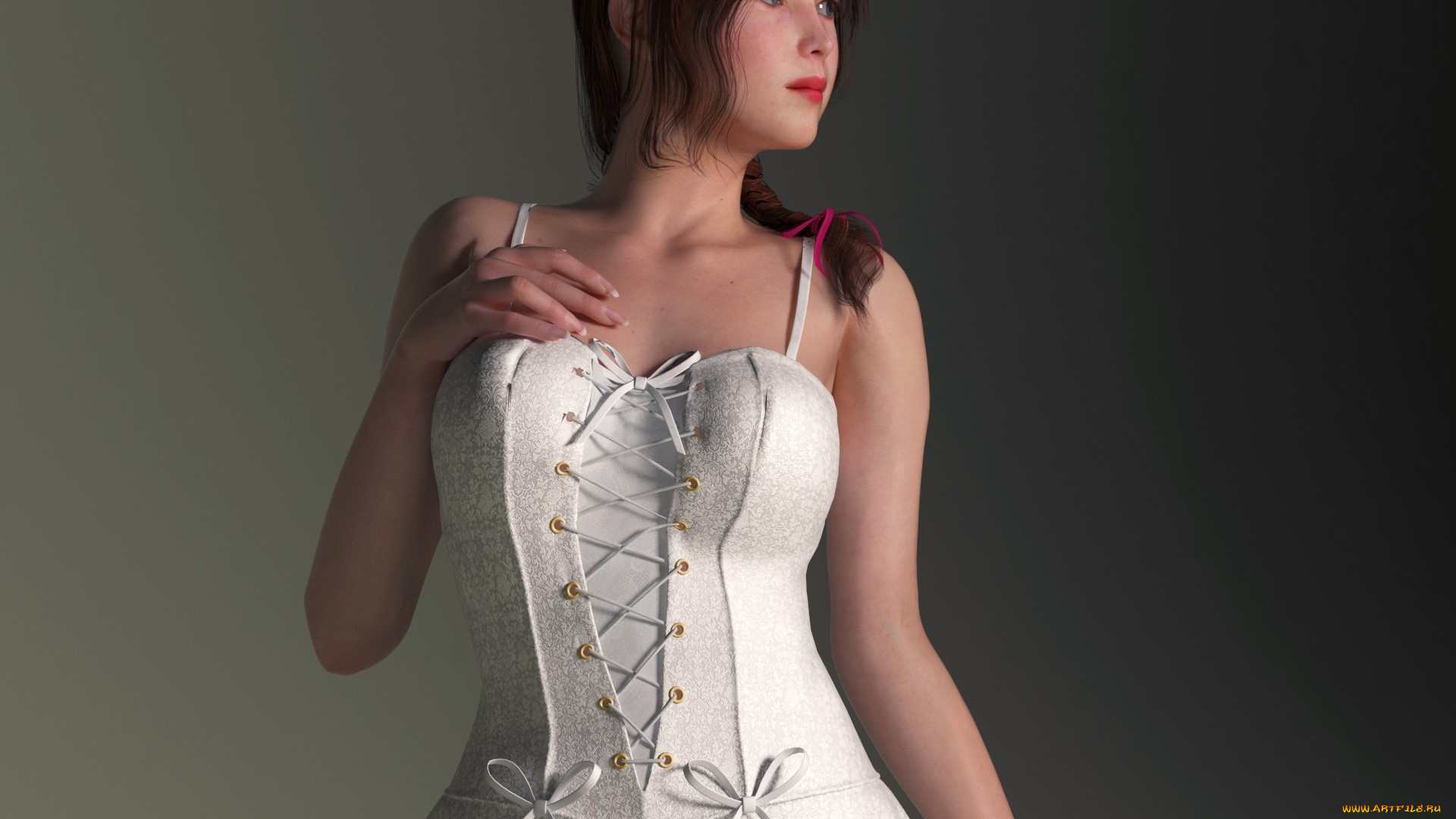 3д, графика, люди, , people, девушка, фон, взгляд