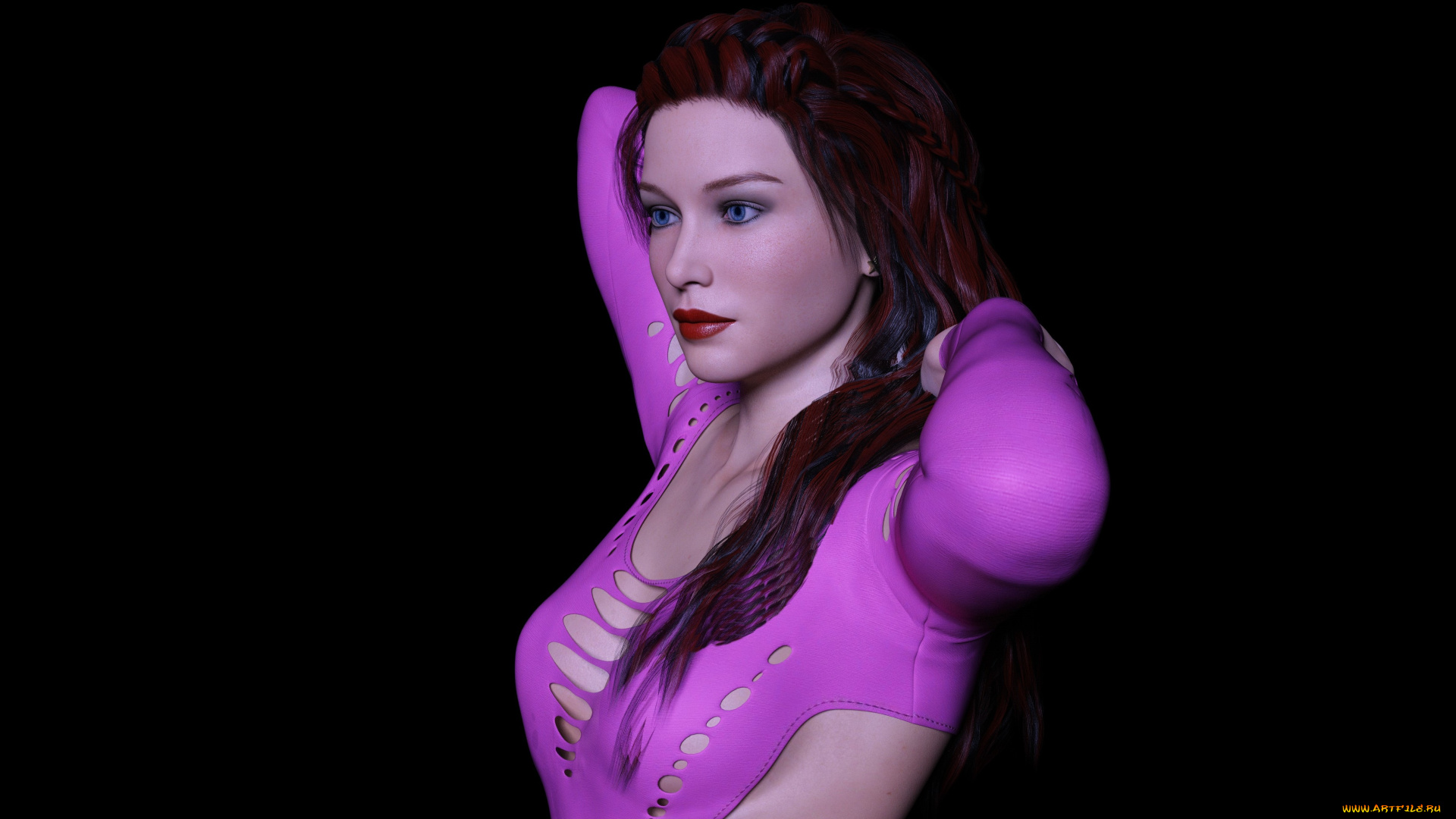 3д, графика, люди, , people, фон, взгляд, девушка