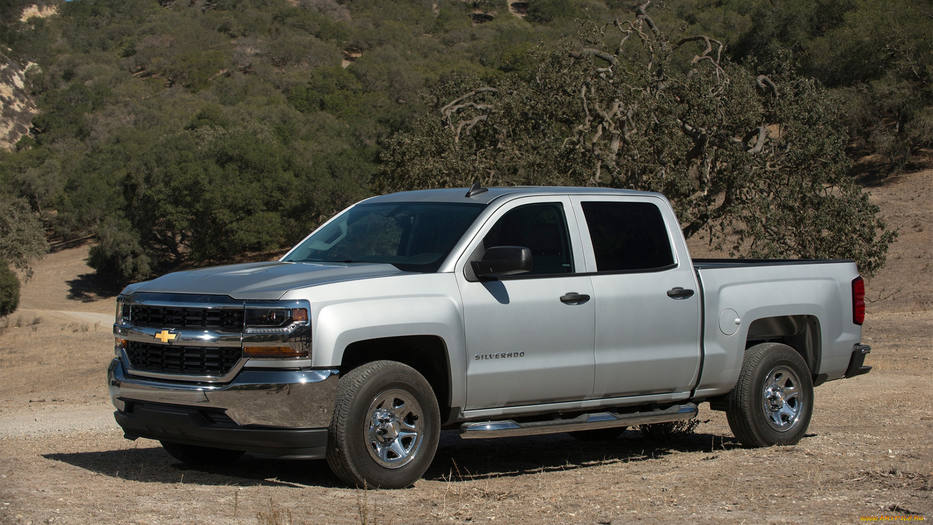 chevrolet, silverado, 1500, 2017, автомобили, chevrolet, 1500, silverado, металлик, 2017, серый