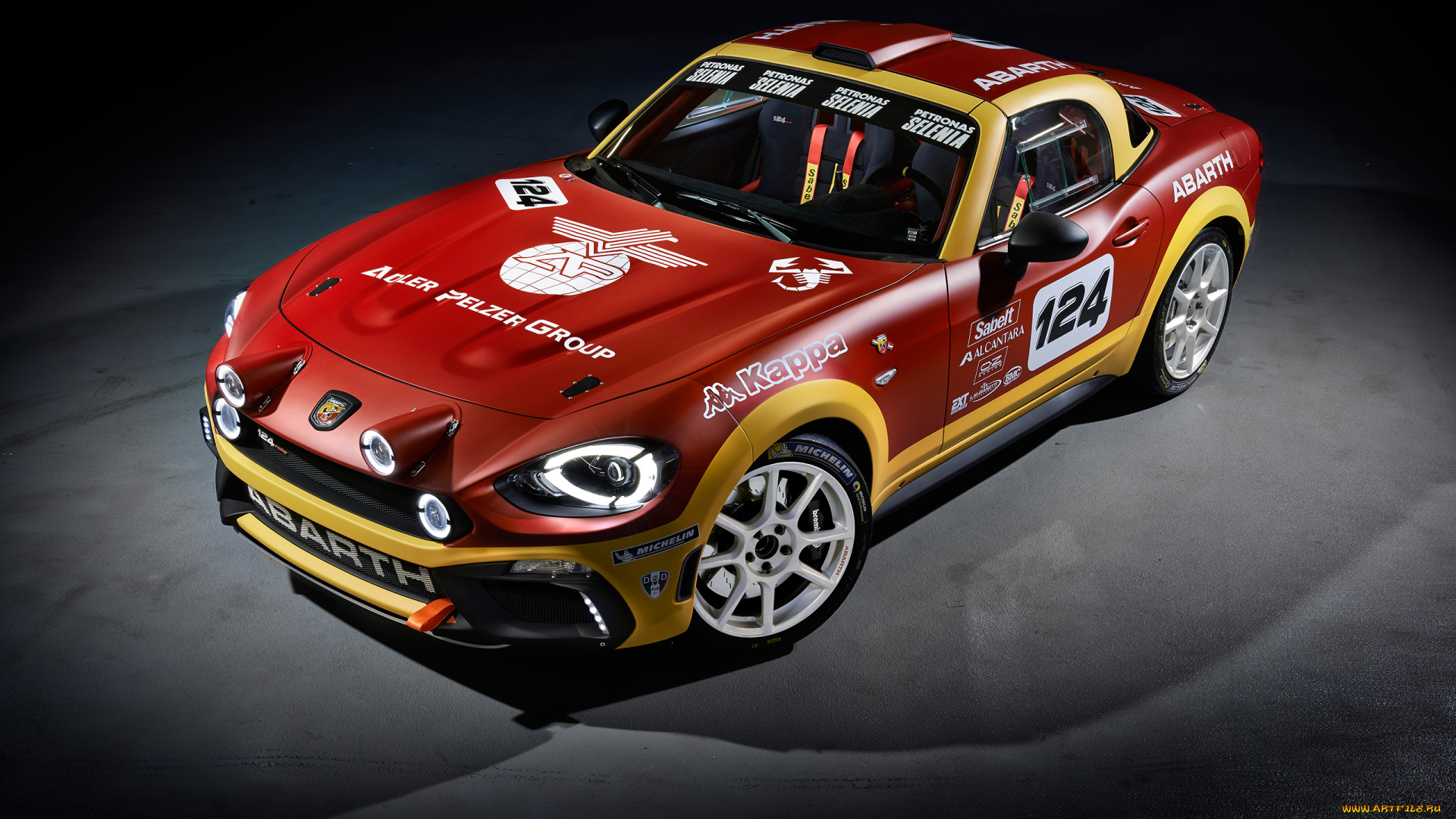 fiat, abarth, 124, rally, 2016, автомобили, fiat, 124, abarth, 2016, rally