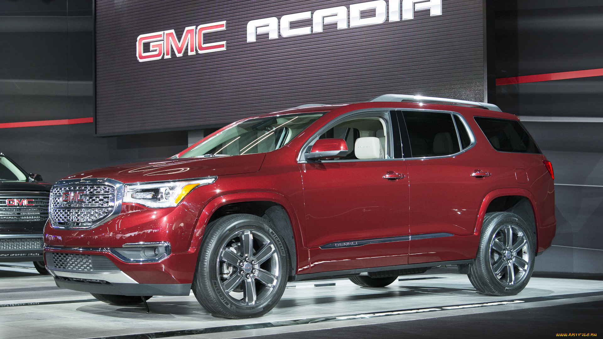 gmc, acadia, 2017, автомобили, выставки, и, уличные, фото, acadia, gmc, 2017