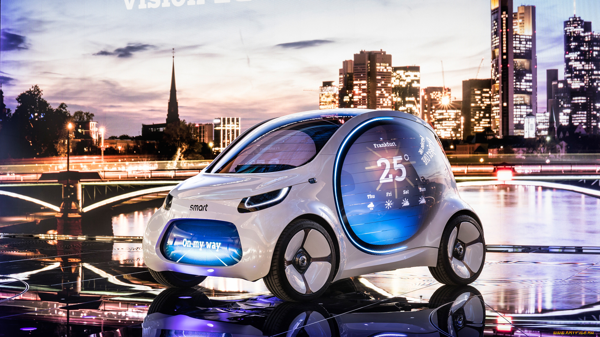 smart, vision, eq, fortwo, 2017, автомобили, smart, 2017, fortwo, eq, vision