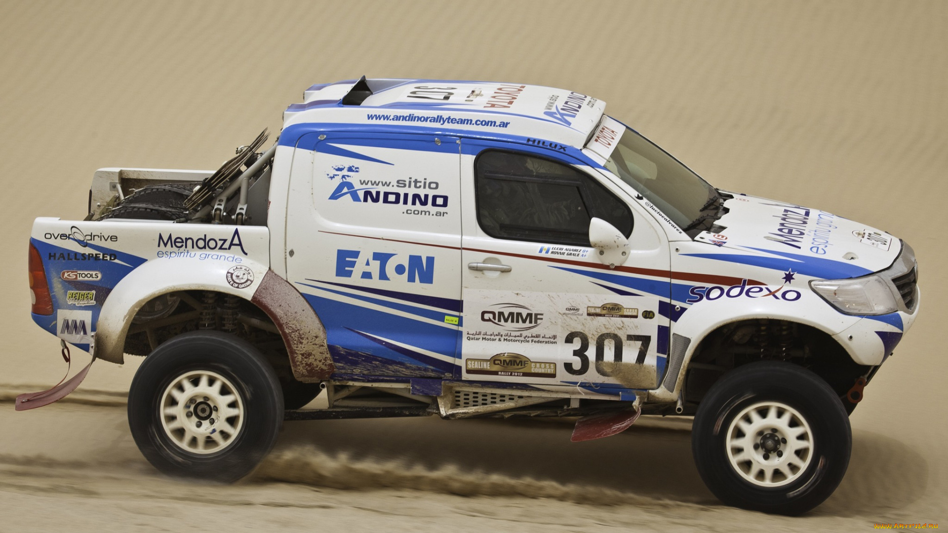 toyota, hilux, rally, car, 2012, спорт, авторалли, 2012, car, toyota, hilux, rally