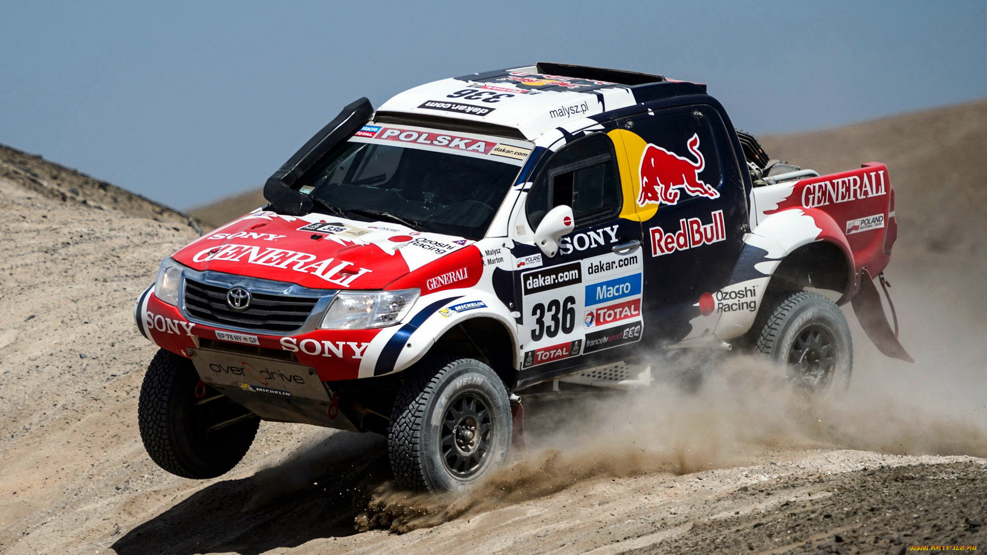 toyota, hilux, rally, car, 2012, спорт, авторалли, rally, hilux, toyota, car, 2012