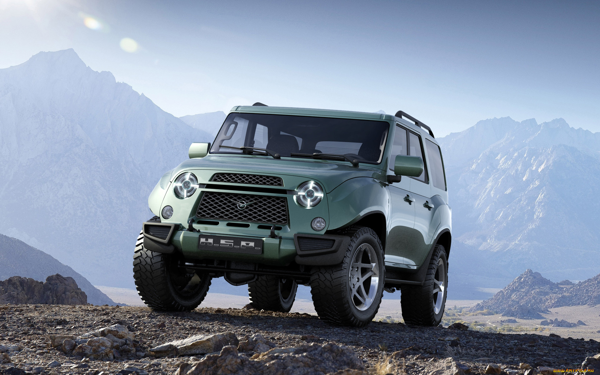 uaz, hunter, concept, , 2017, автомобили, 3д, 2017, uaz, hunter, concept