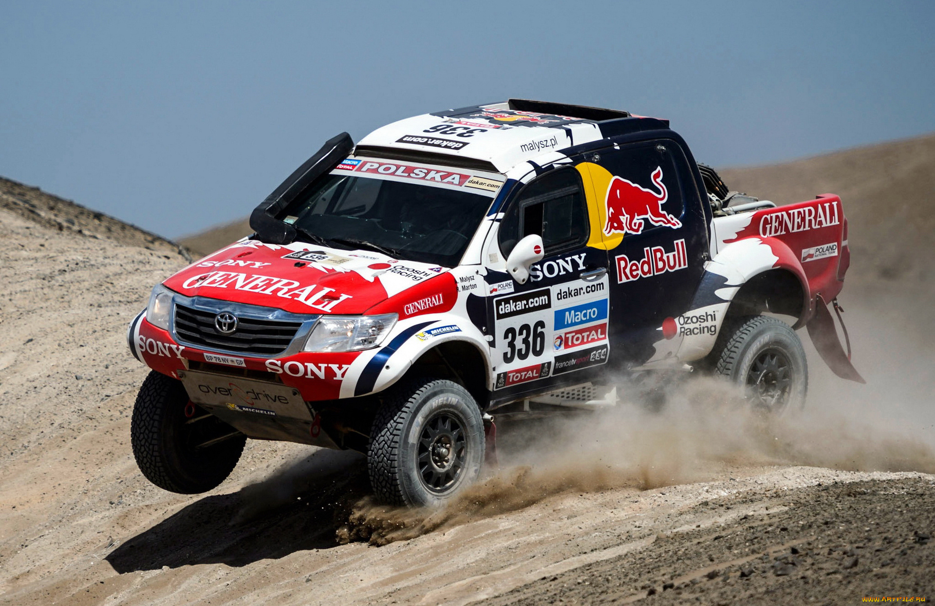 toyota, hilux, rally, car, 2012, спорт, авторалли, rally, hilux, toyota, car, 2012