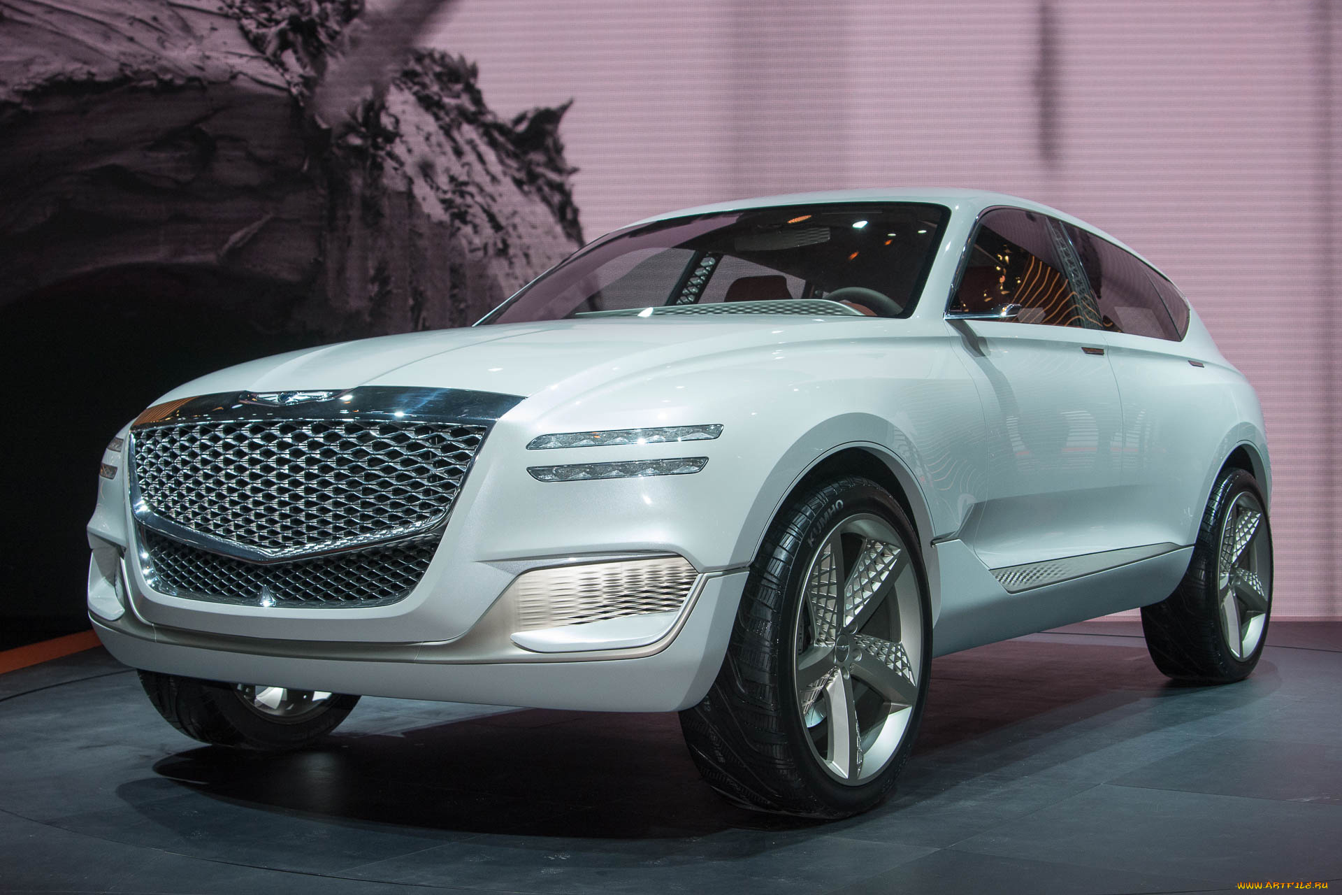 hyundai, genesis, gv80, fuel, cell, 2017, автомобили, hyundai, gv80, genesis, 2017, fuel, cell