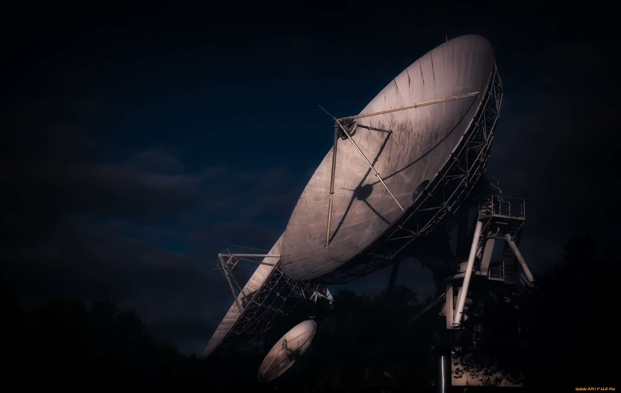 космос, разное, другое, небо, ночь, антенна