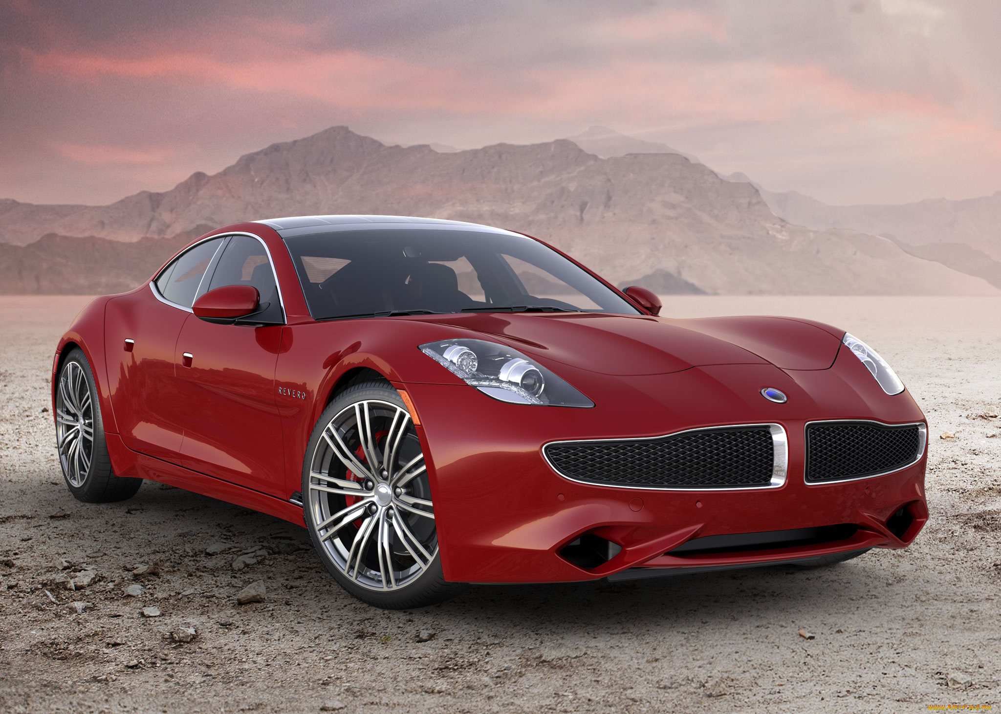 fisker, karma, rivero, 2017, автомобили, fisker, красный, karma, rivero, 2017