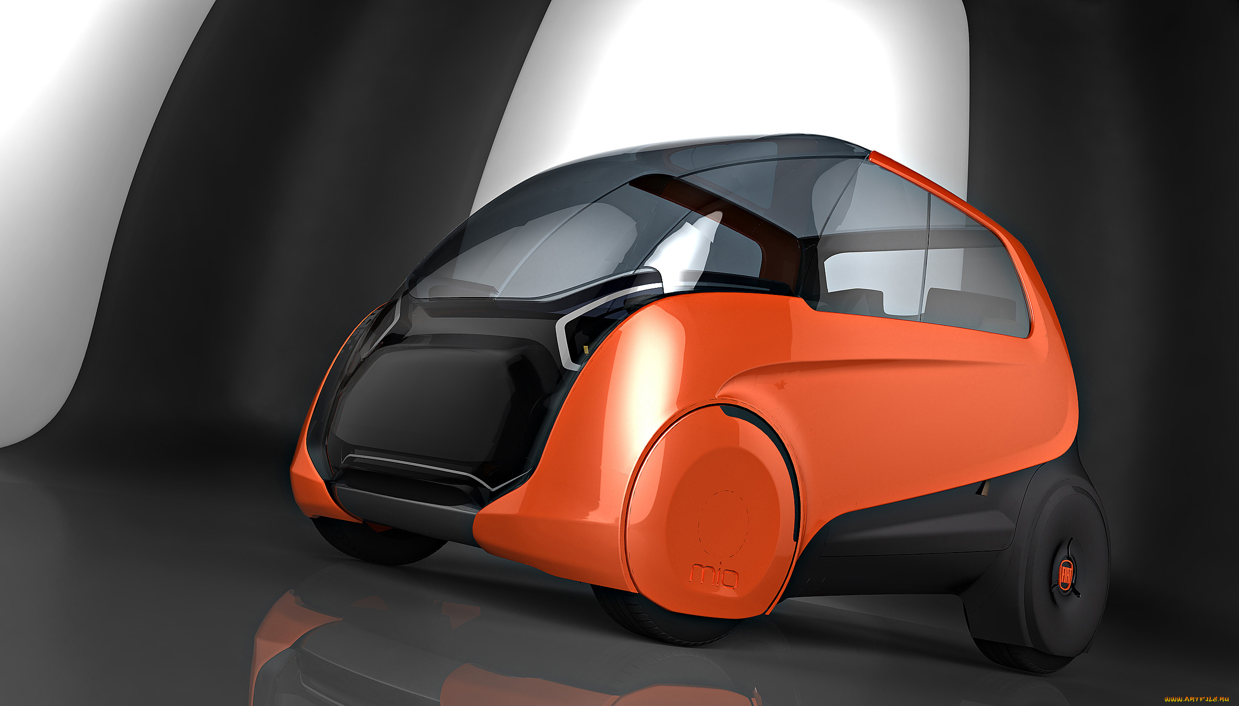 fiat, mio, fcc-iii, concept, 2010, автомобили, 3д, 2010, concept, fcc-iii, mio, fiat