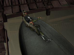 Картинка 3д+графика фантазия+ fantasy фон змея взгляд девушка