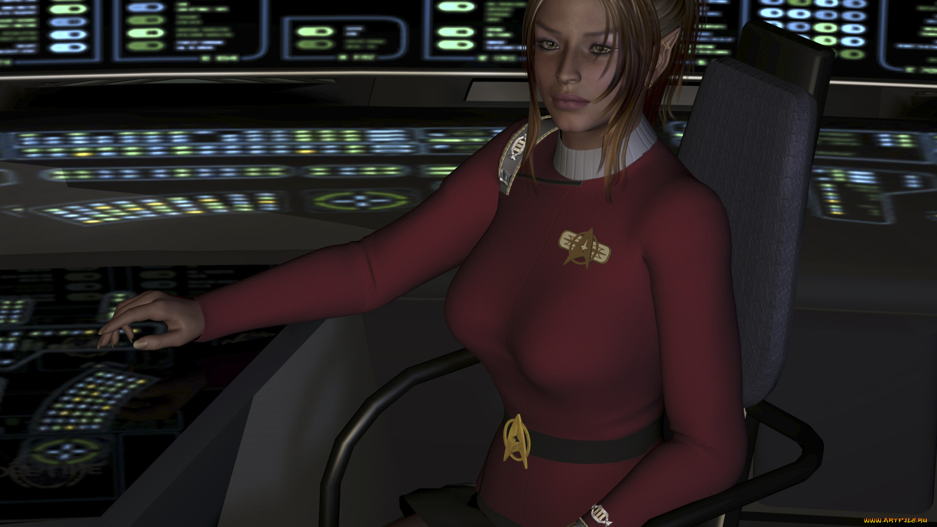 3д, графика, люди, , people, девушка, взгляд, фон