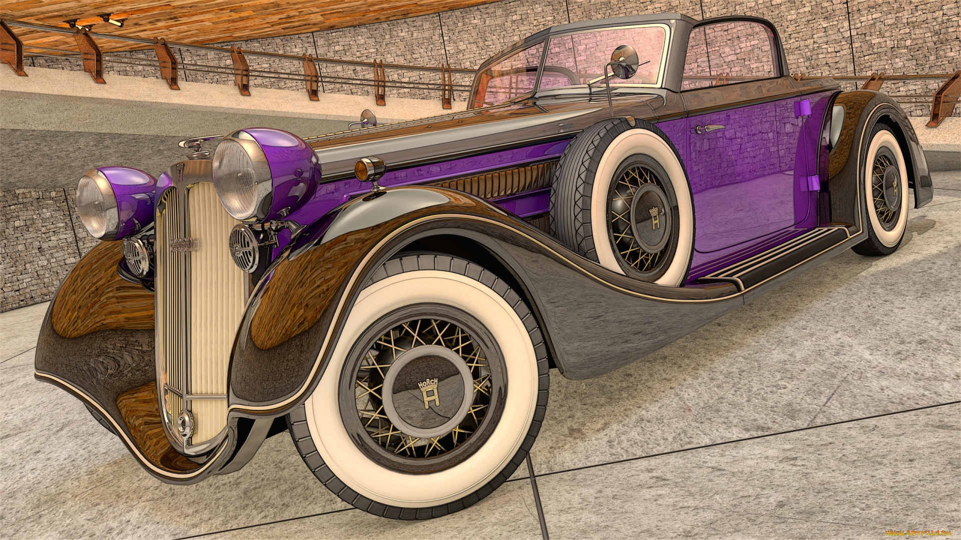 автомобили, 3д, фон, автомобиль