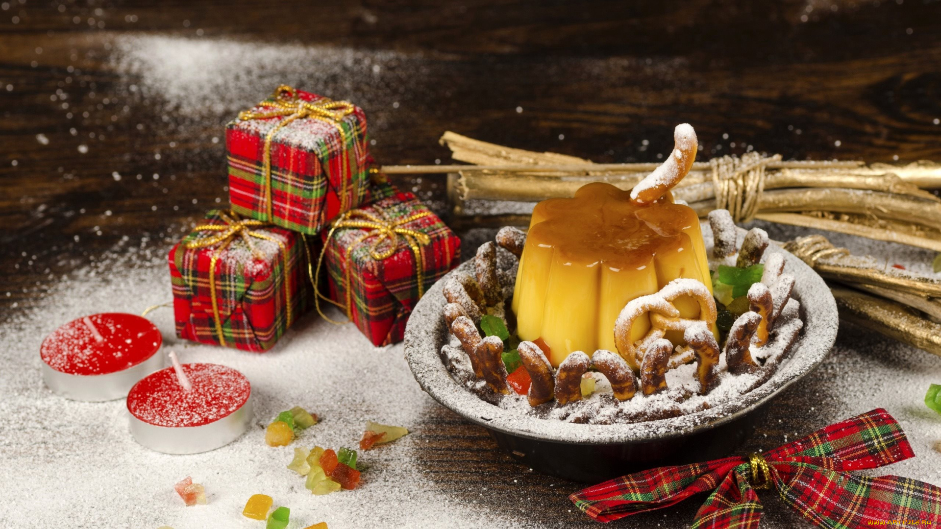 праздничные, угощения, желе