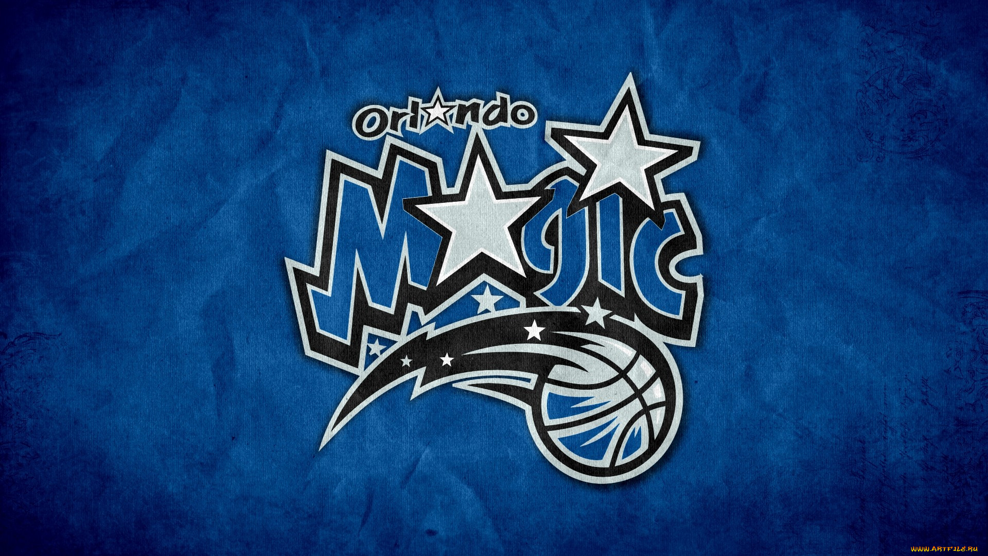 спорт, эмблемы, клубов, фон, orlando, magic, логотип