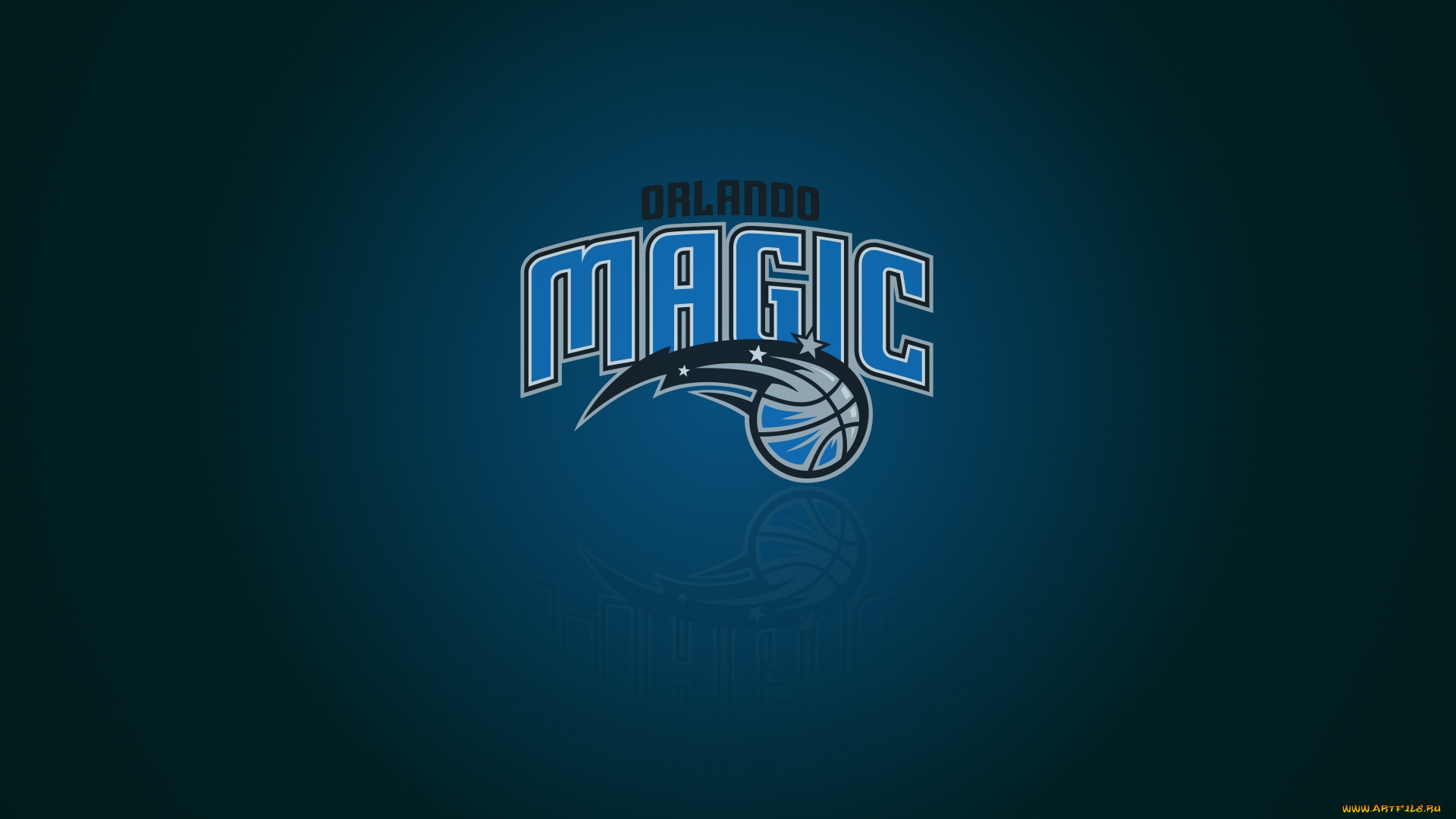 спорт, эмблемы, клубов, orlando, magic, фон, логотип