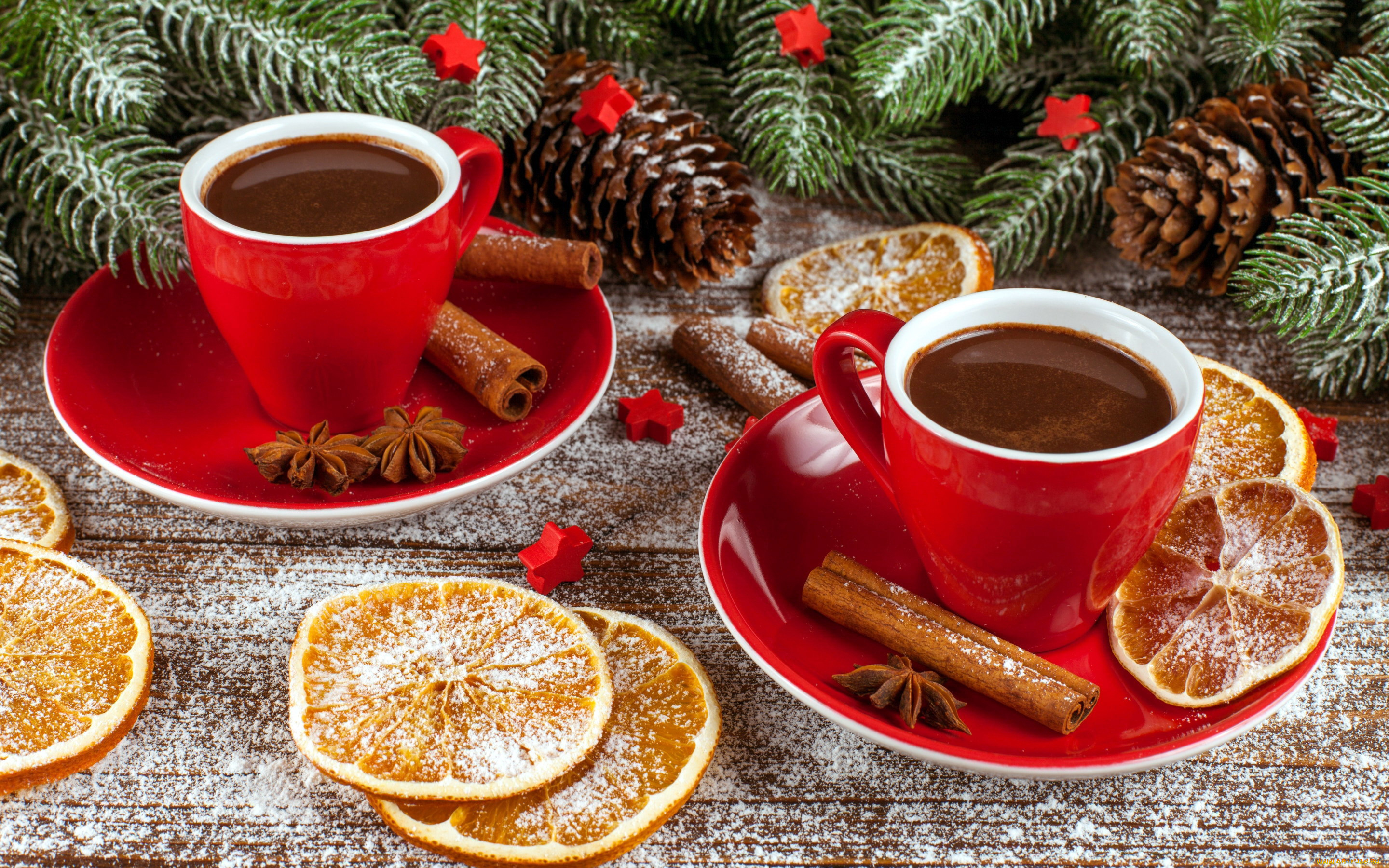 праздничные, угощения, какао