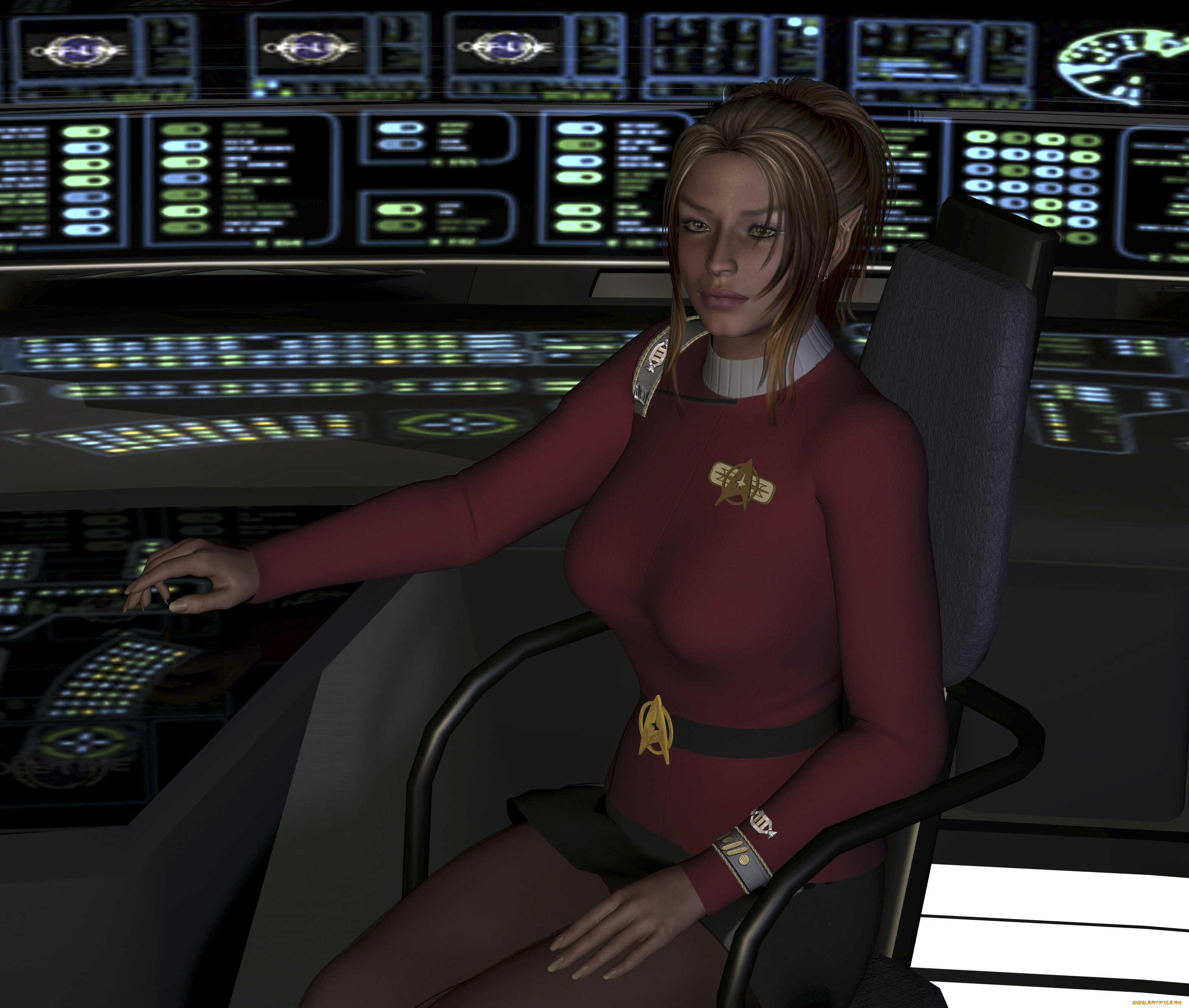 3д, графика, люди, , people, девушка, взгляд, фон