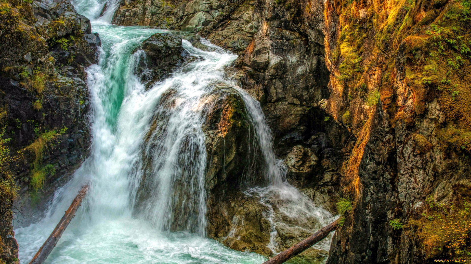 little, qualicum, provincial, park, vancouver, island, british, columbia, canada, природа, водопады, little, qualicum, provincial, park, vancouver, island, british, columbia