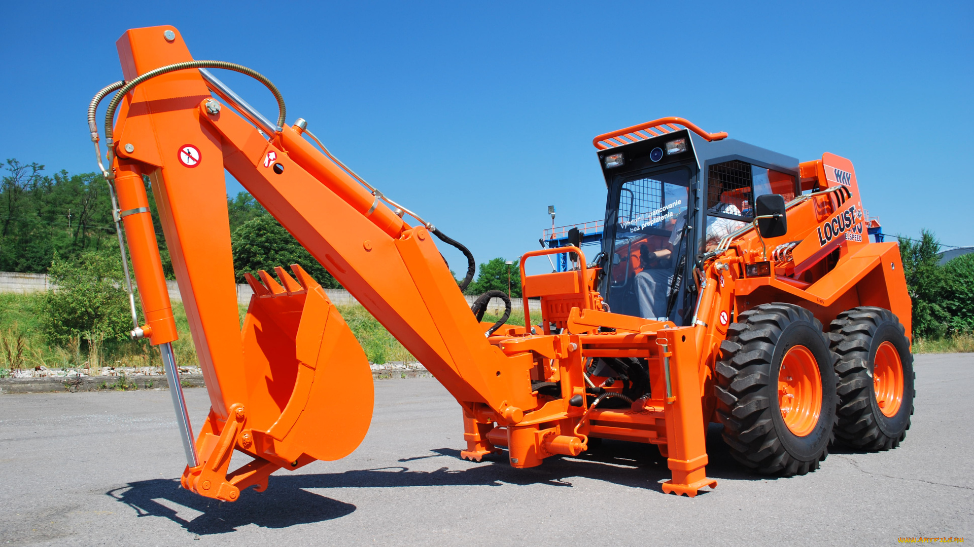 техника, экскаваторы, locust