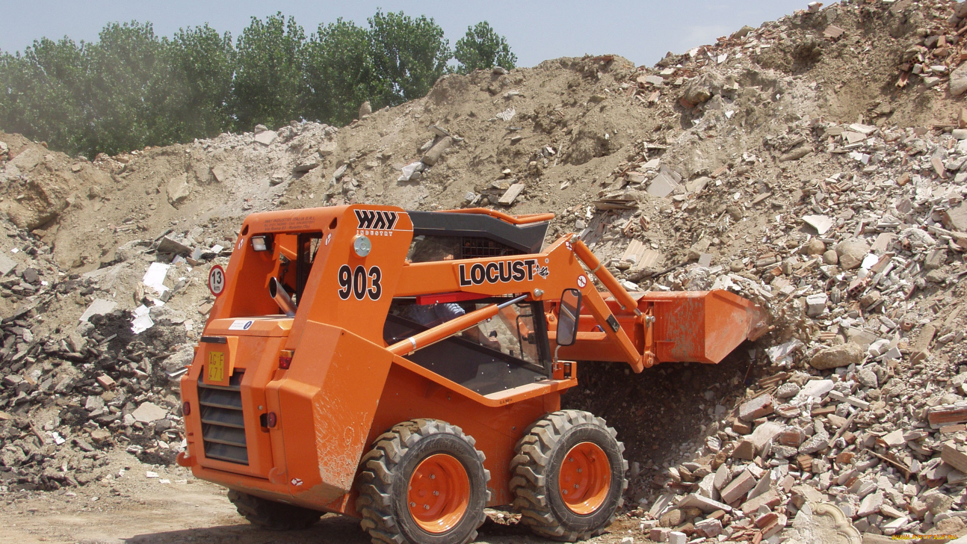 техника, строительная, техника, locust