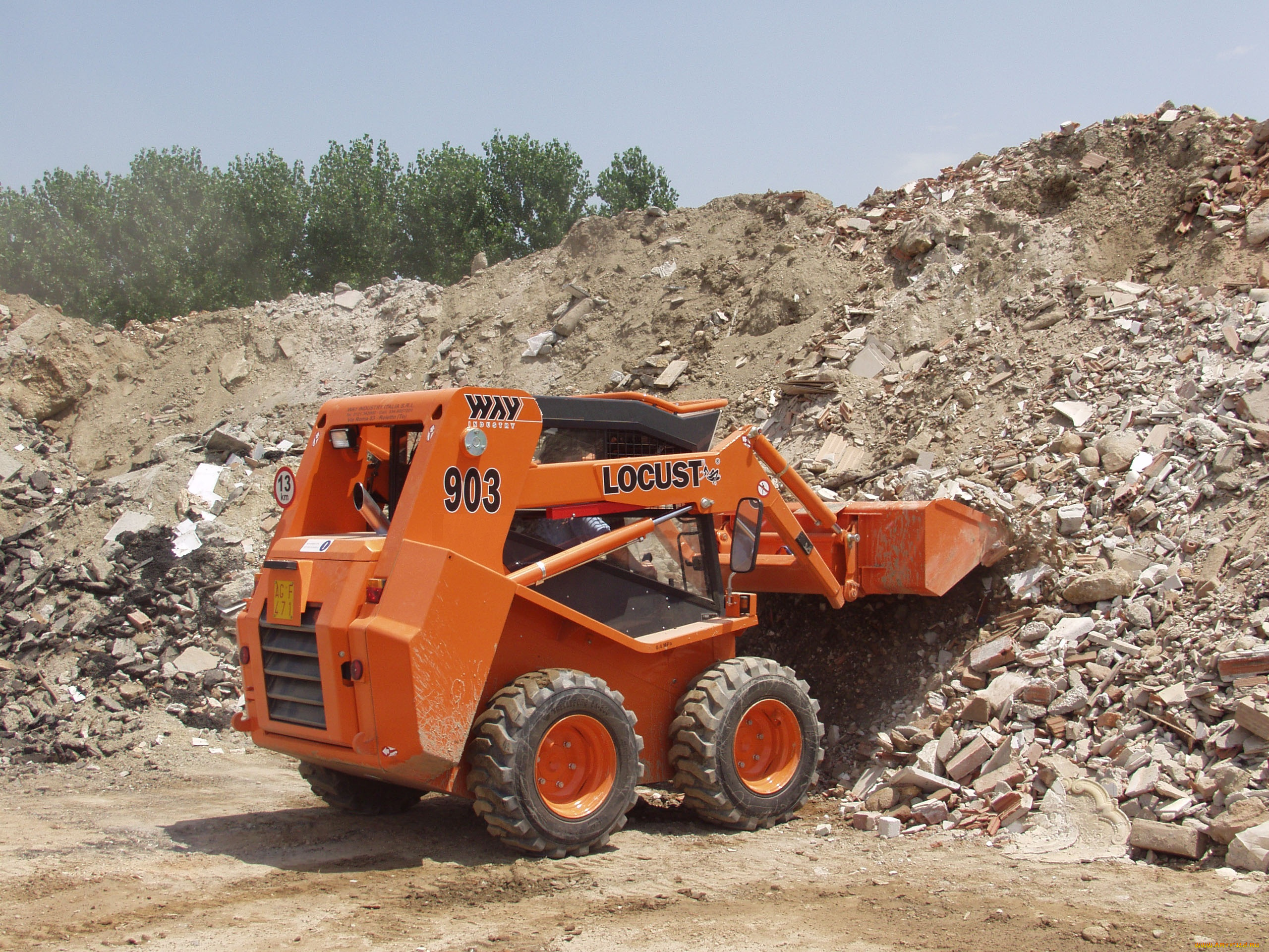 техника, строительная, техника, locust