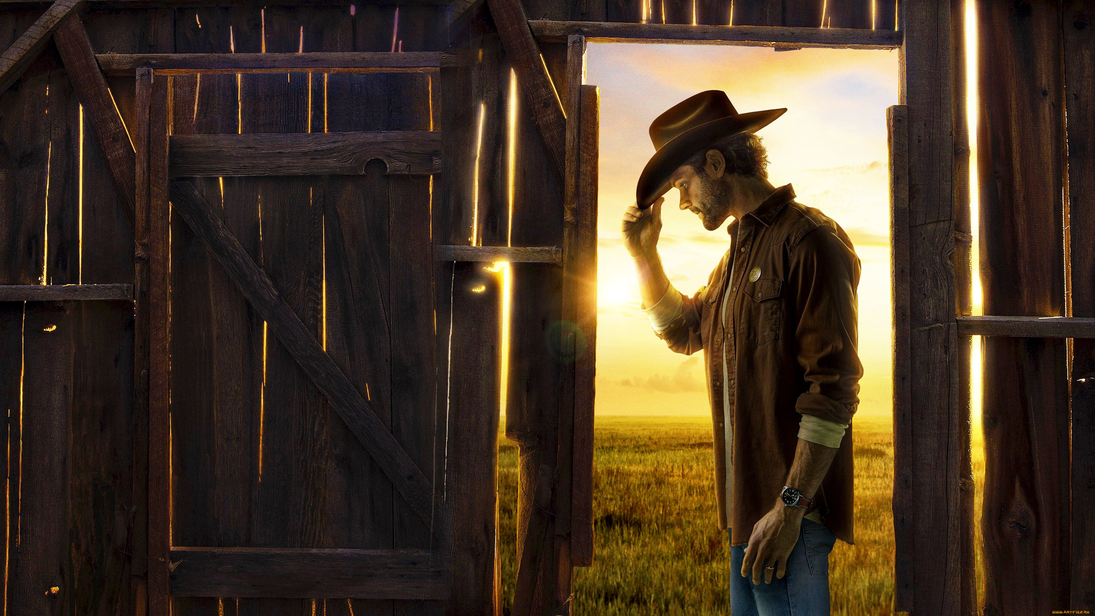 кино, фильмы, walker, , сериал, 2021, –, , ковбой, шляпа, сарай