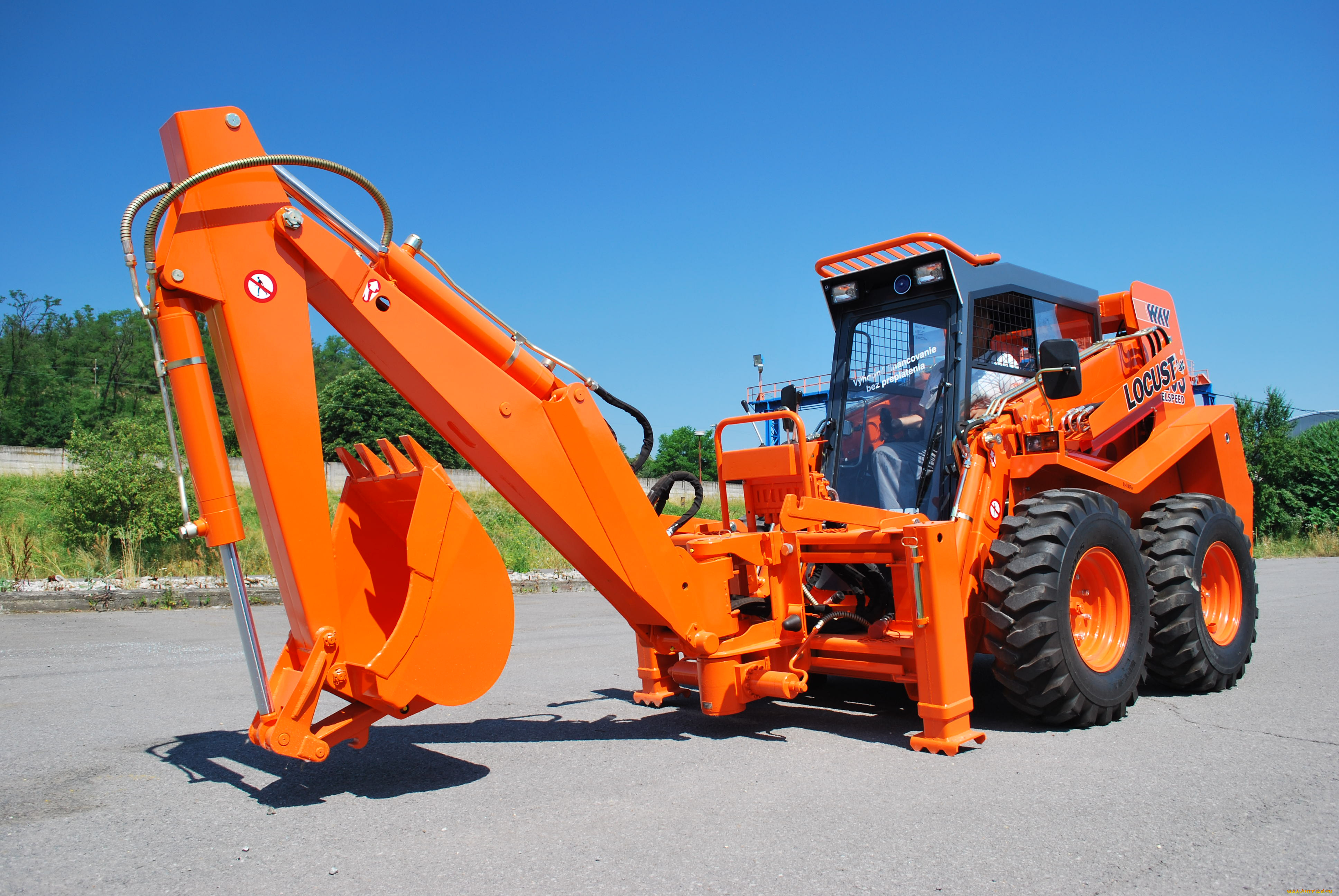 техника, экскаваторы, locust