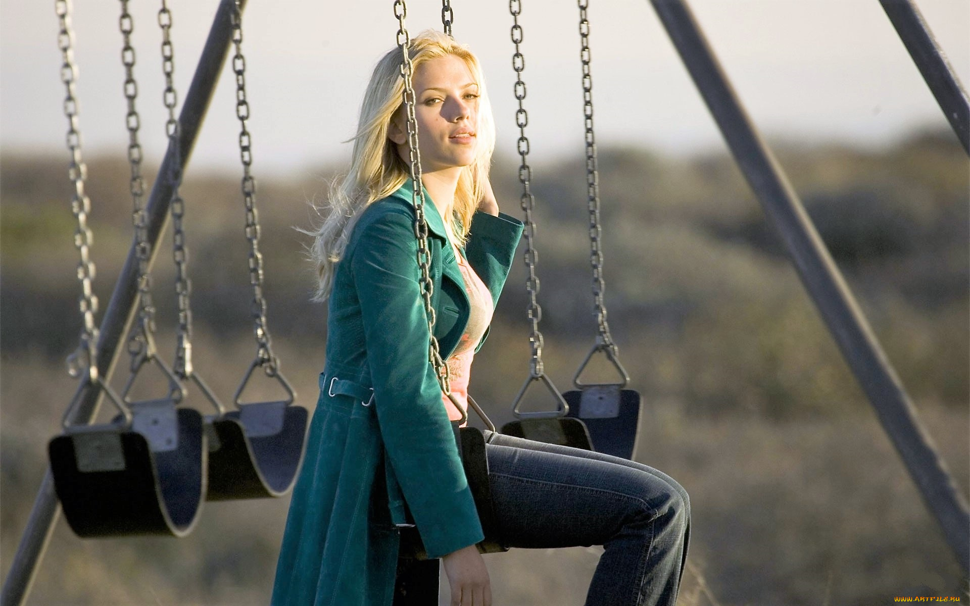 кино, фильмы, the, island, девушка, качели