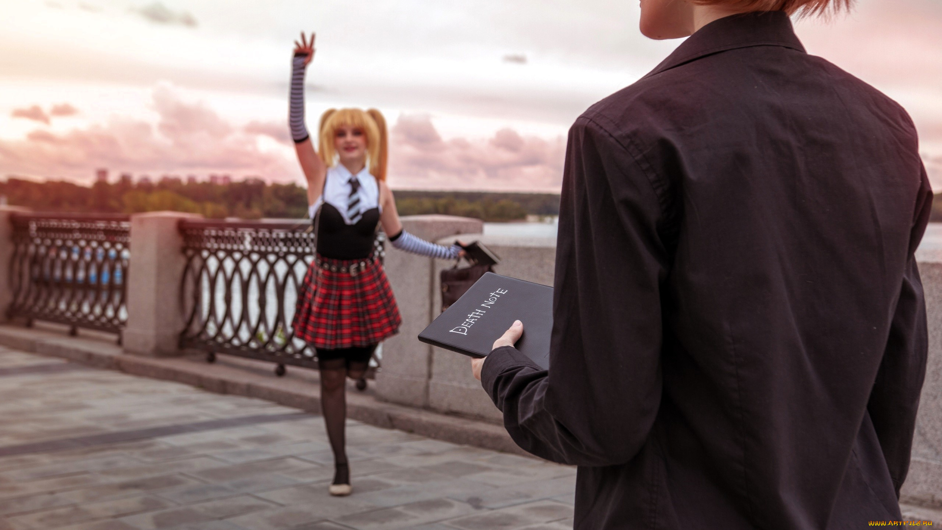 девушки, kirdjava, костюмы, образы, тетрадь, набережная