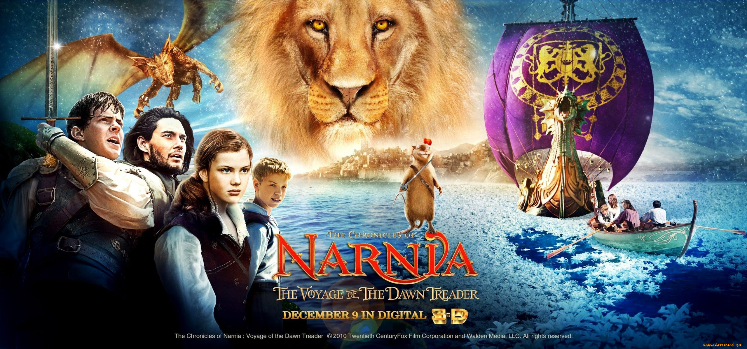 кино, фильмы, the, chronicles, of, narnia, , the, voyage, of, the, dawn, treader, персонажи, корабль, море