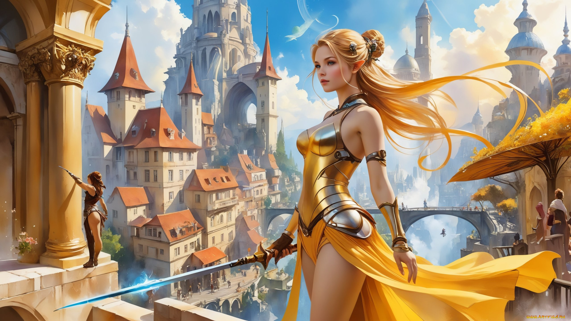 фэнтези, девушки, нейросети, графика, нейроарт, ai, art, нейронные, сети, рисунки, нейро, искусство, нейрографика, graphics, neuroart, neural, networks, drawings, neuro, neurography