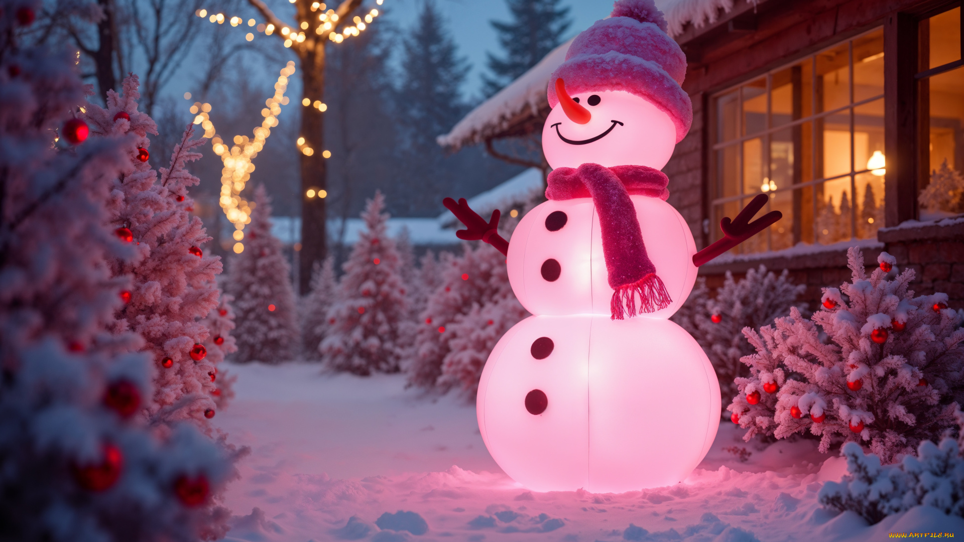 праздничные, снеговики, снеговик