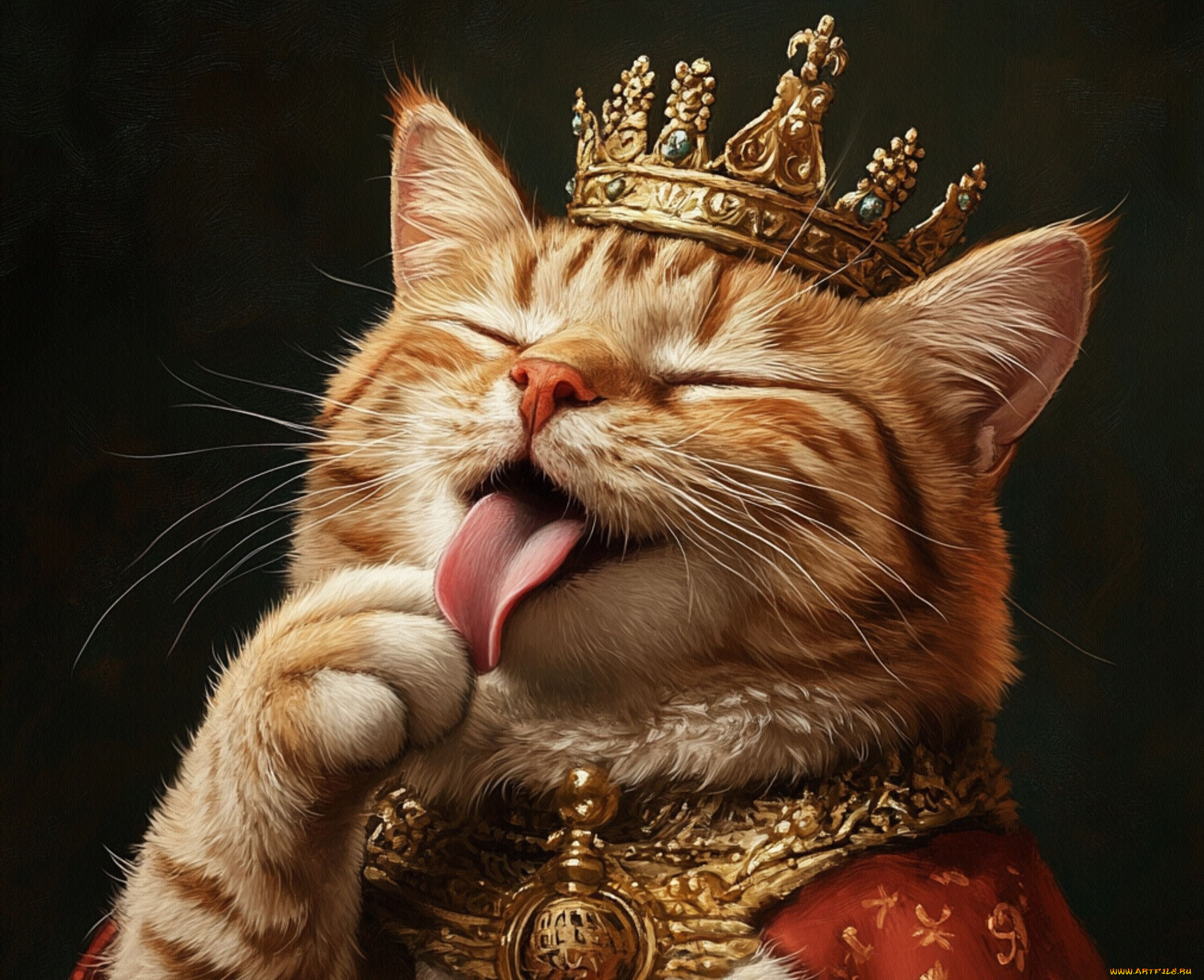 рисованное, животные, , коты, кот, кошка