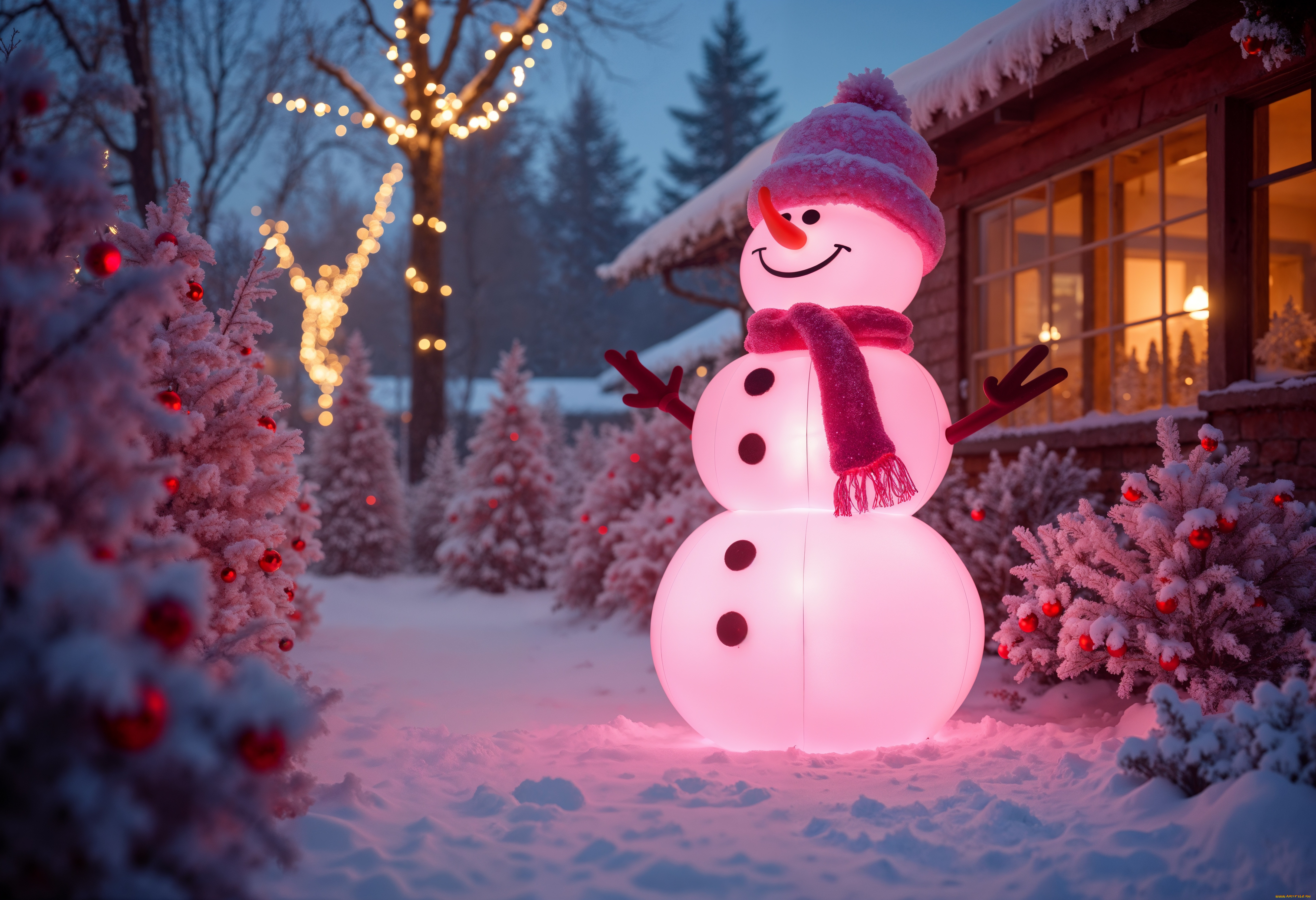 праздничные, снеговики, снеговик