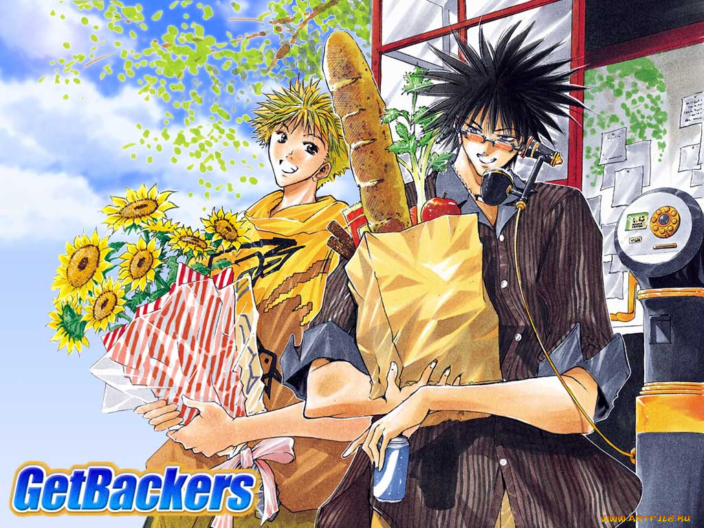 аниме, get, backers
