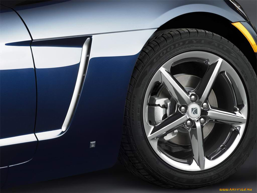 2007, saturn, sky, red, line, автомобили, диски